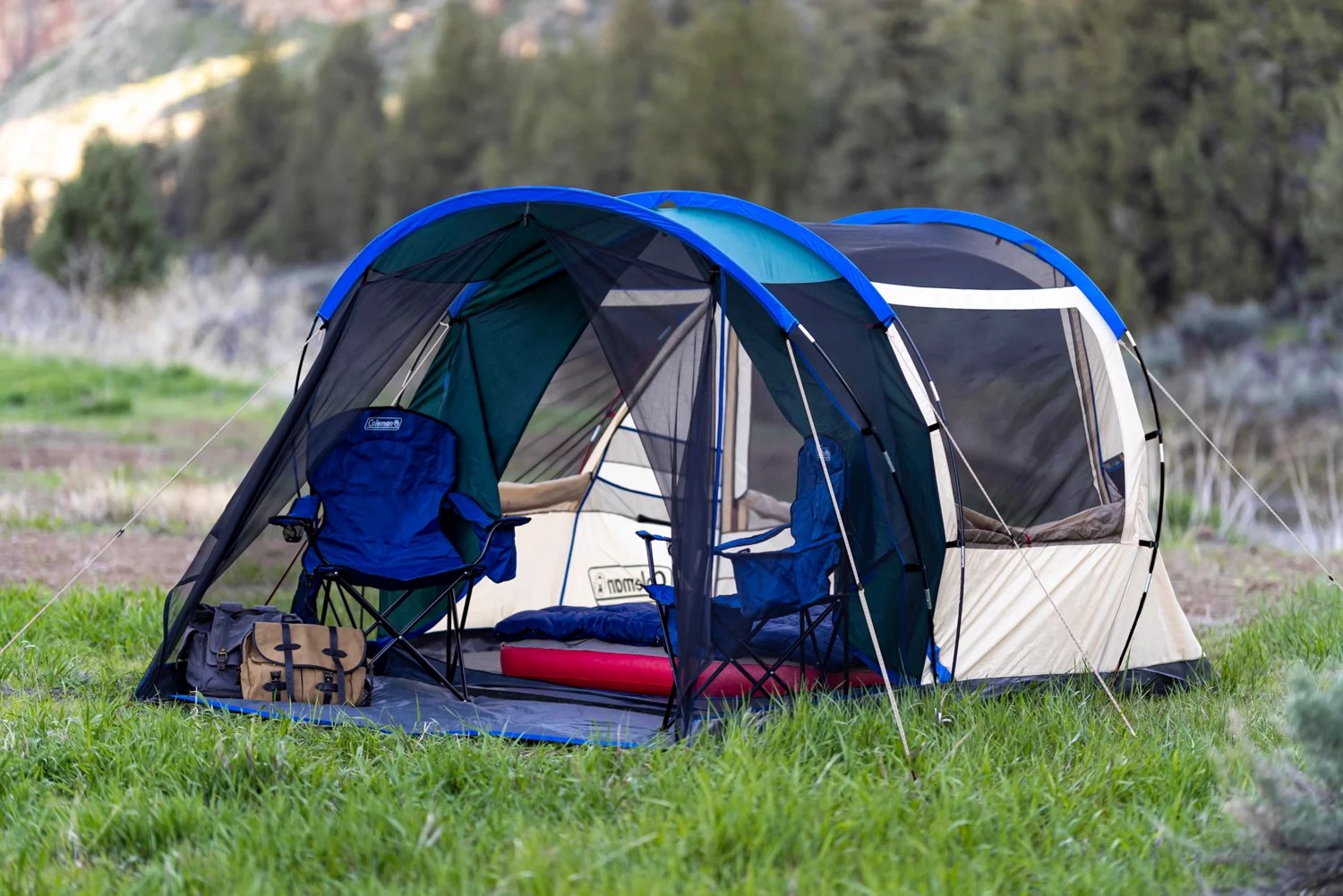 Coleman 6Person Cabin Tent Academy