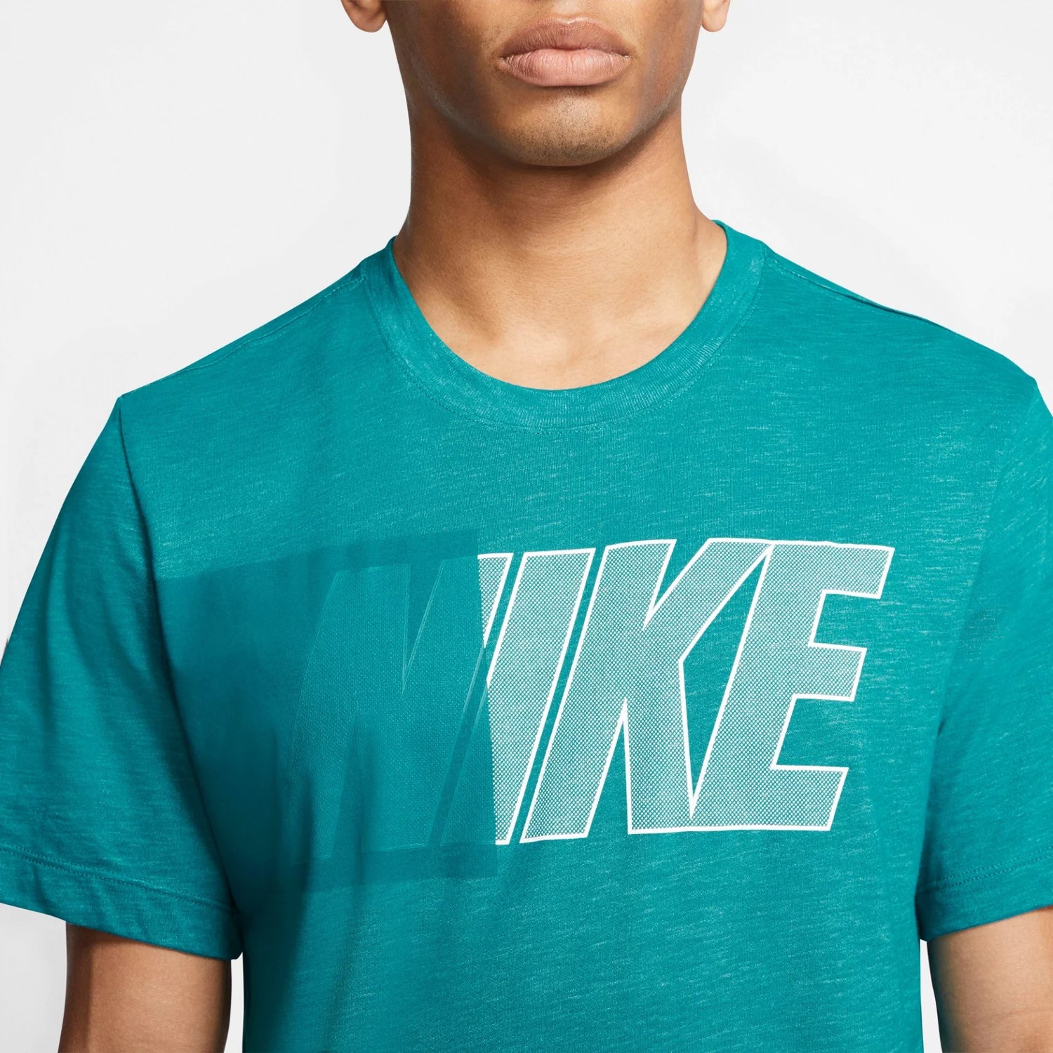 Nike Men's DriFIT Slub Graphic Training Tshirt Academy