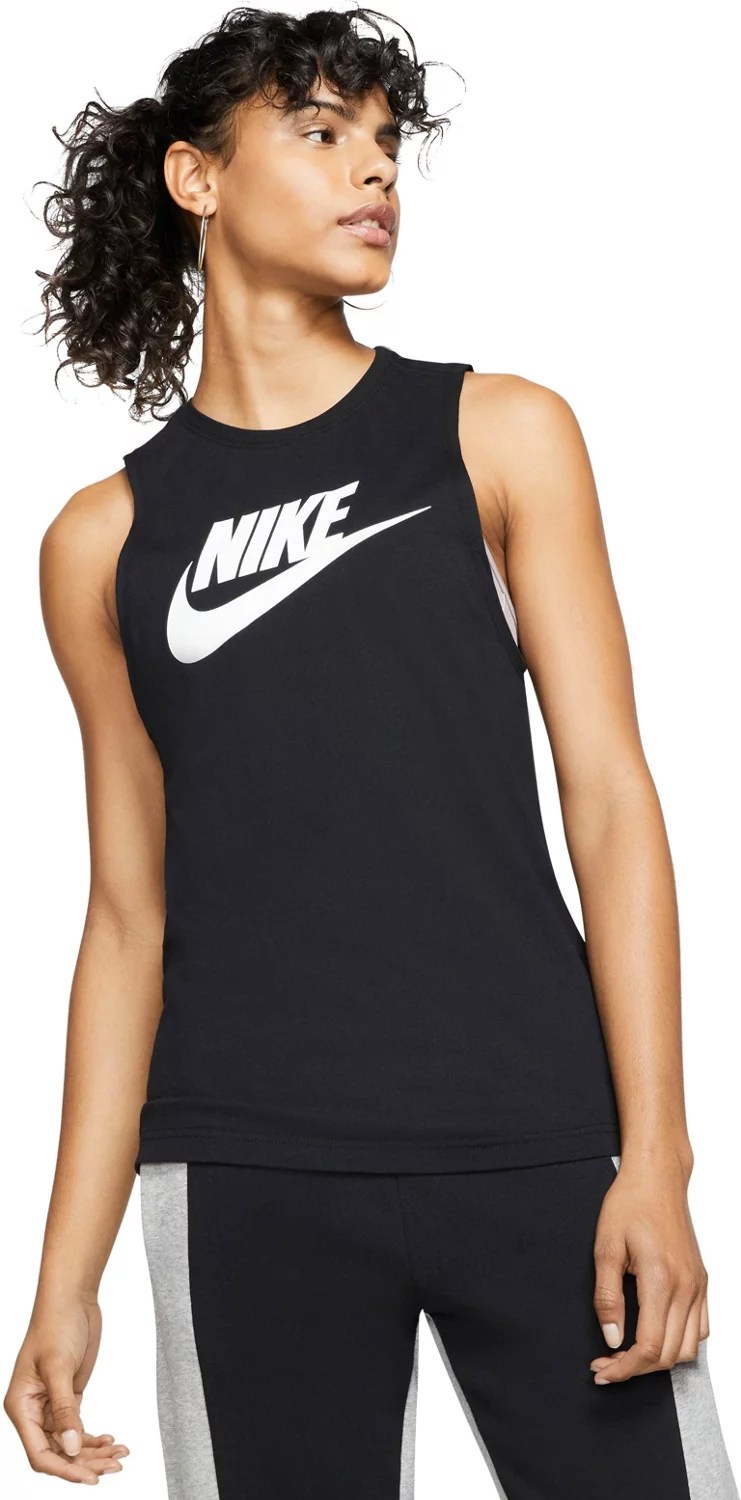 Nike Women's Sportswear Futura Muscle Tank Top Academy