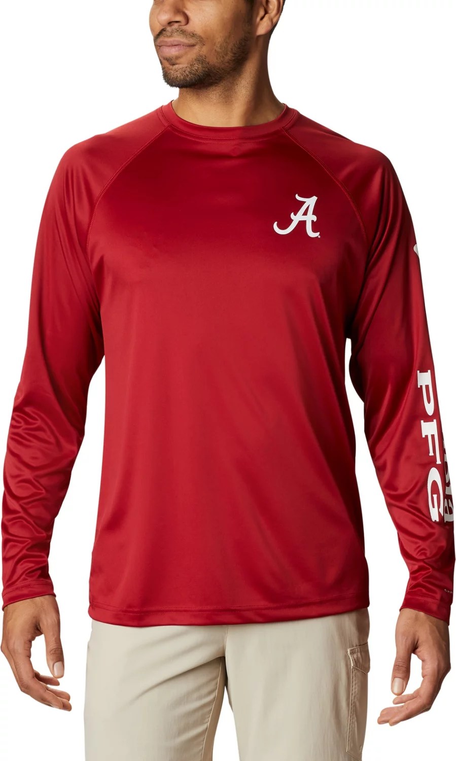 Columbia Sportswear Men's University of Alabama Terminal Tackle Shirt Academy