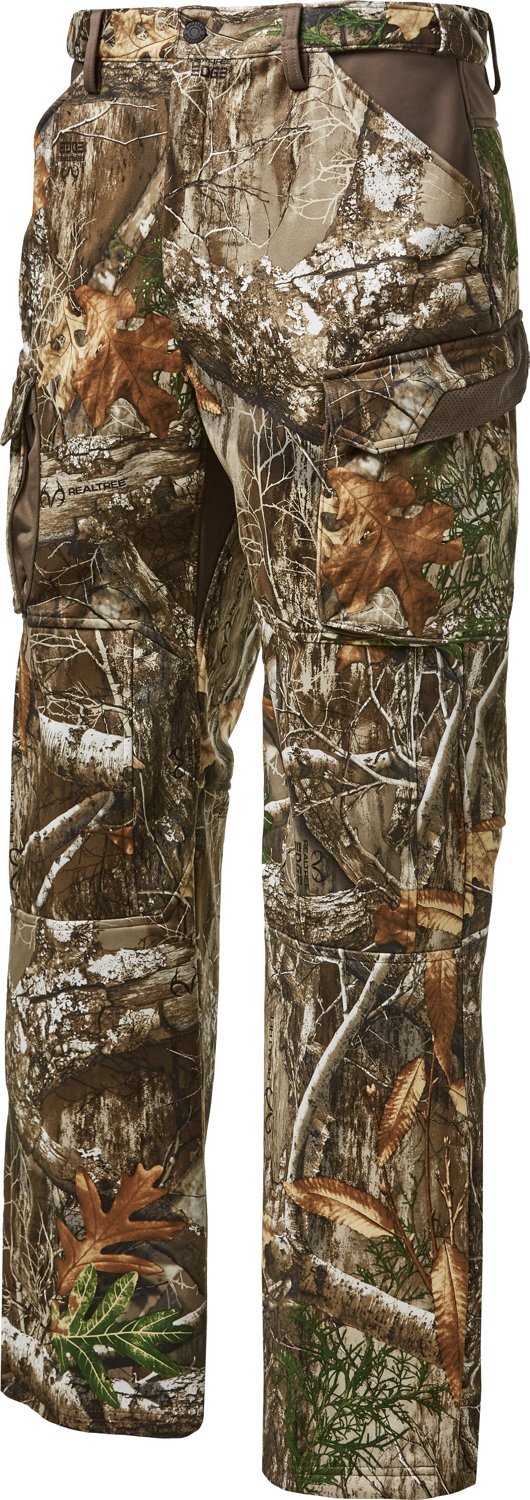 Magellan Outdoors Men's Mossy Oak Brush Mesa Softshell Pants Academy