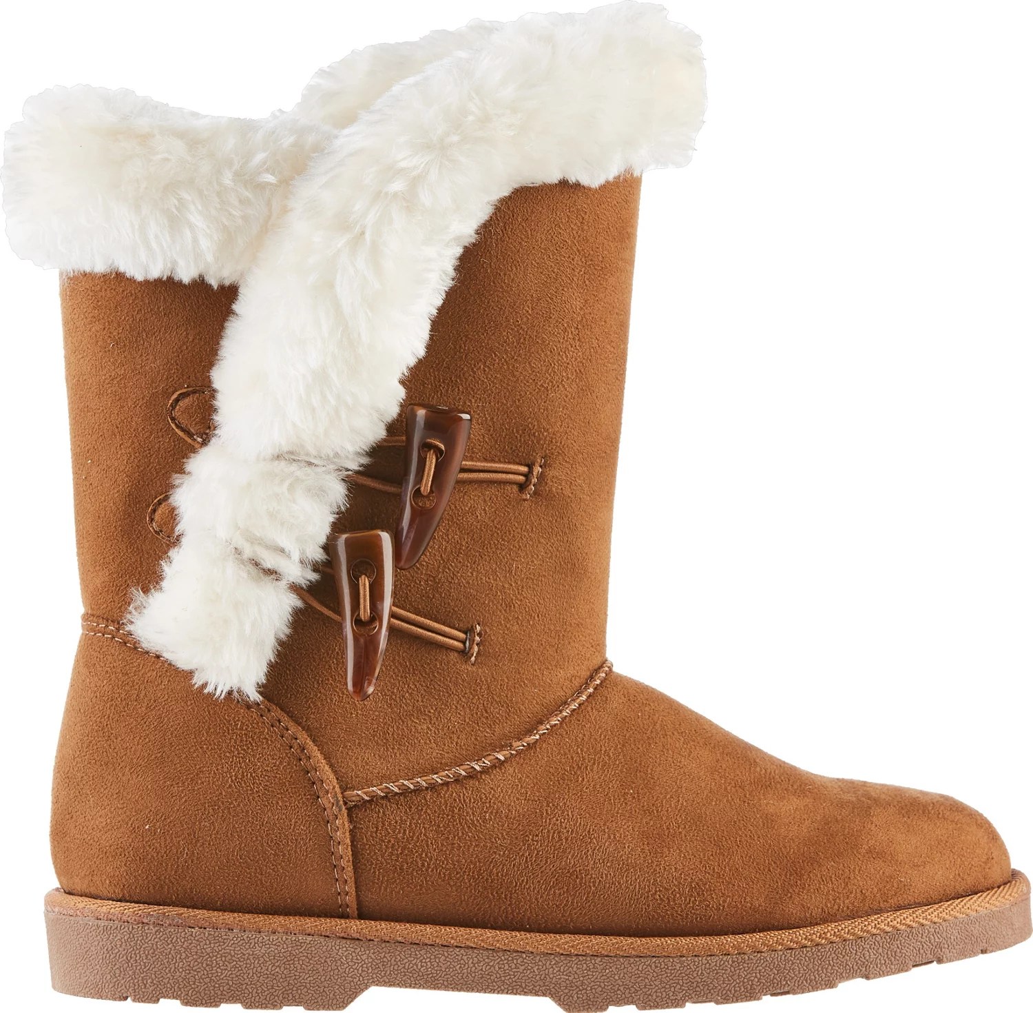 Magellan Outdoors Women's Toggle Fur Boots Academy