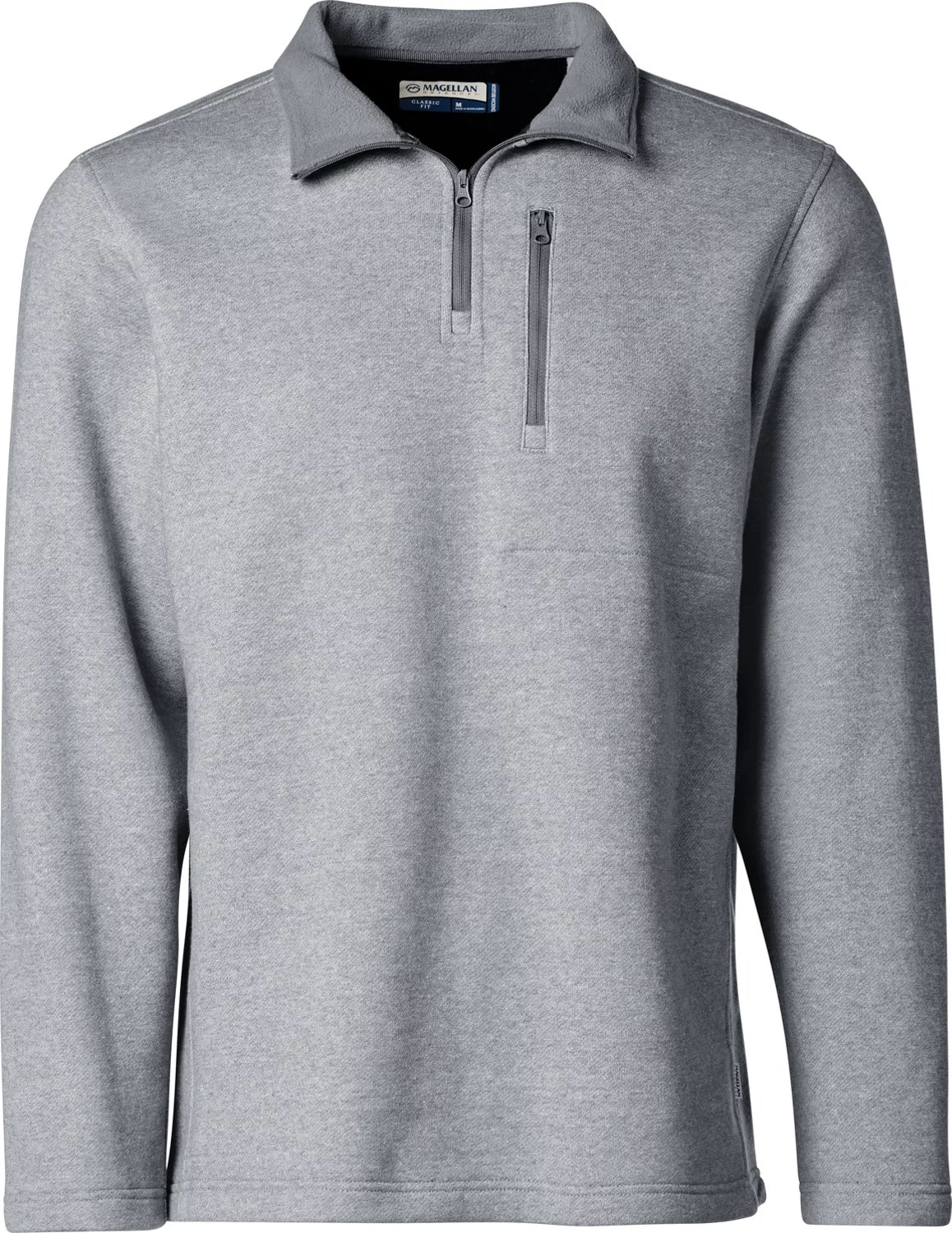 Magellan Outdoors Men's Hickory Canyon 1/4Zip Pullover Sweatshirt