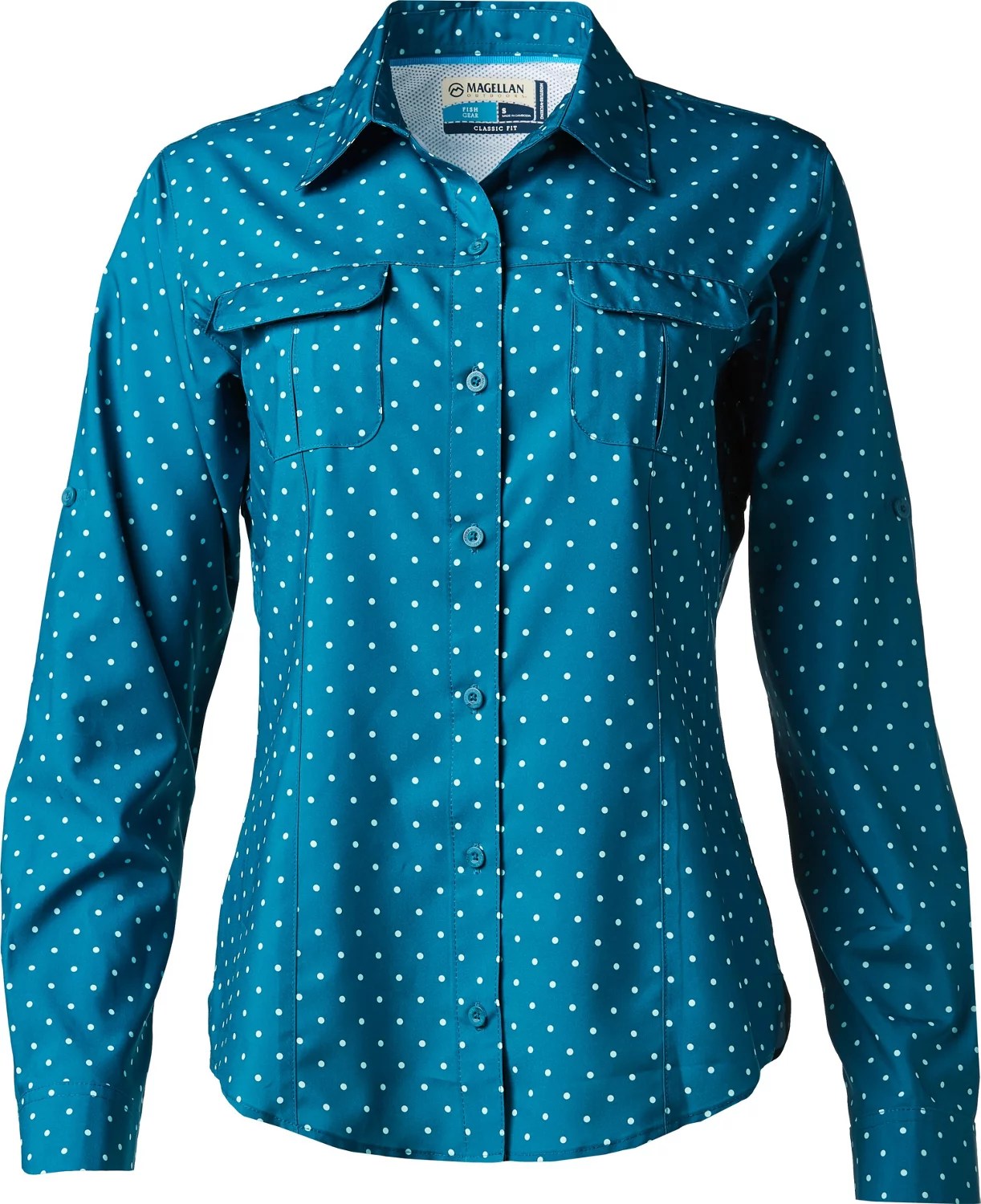 Magellan Outdoors Women's Aransas Pass Print Long Sleeve Fishing T