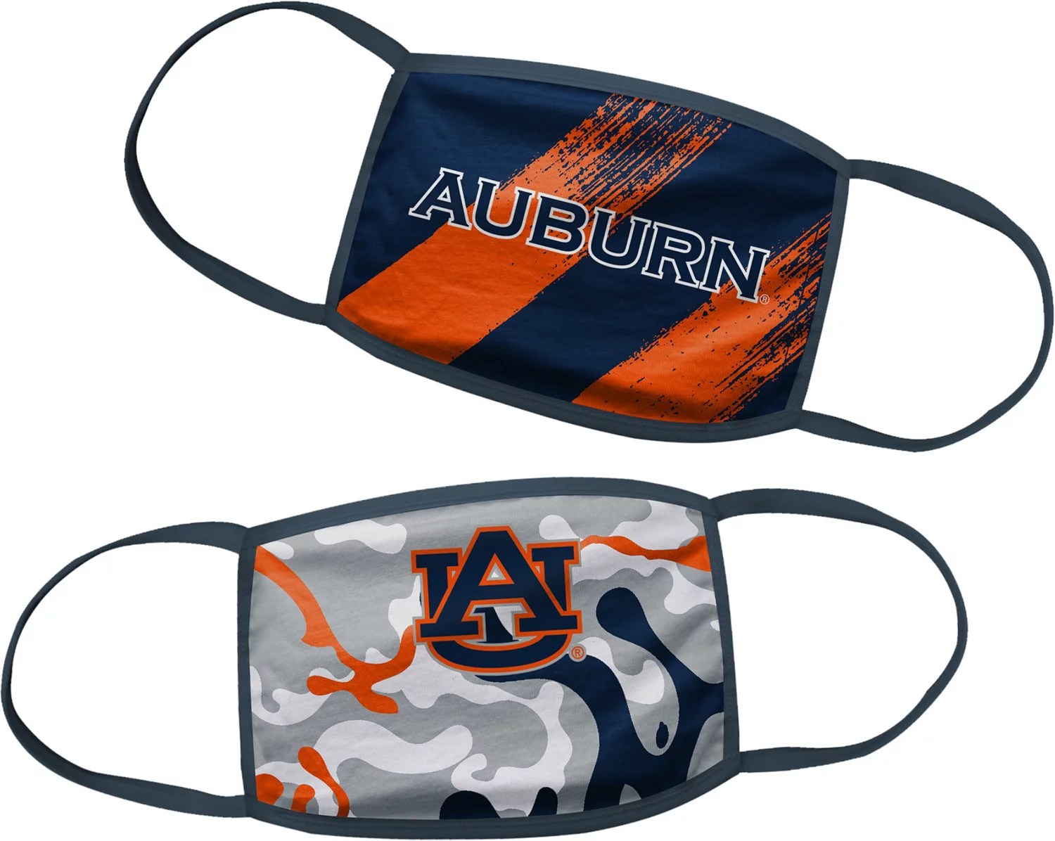 NCAA Boys’ Auburn University Face Masks 2Pack Academy