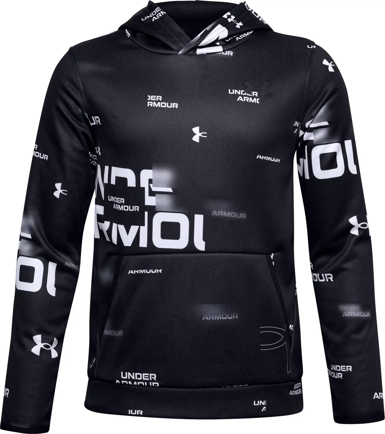 Under Armour Boys' Armour Fleece Printed Hoodie Academy