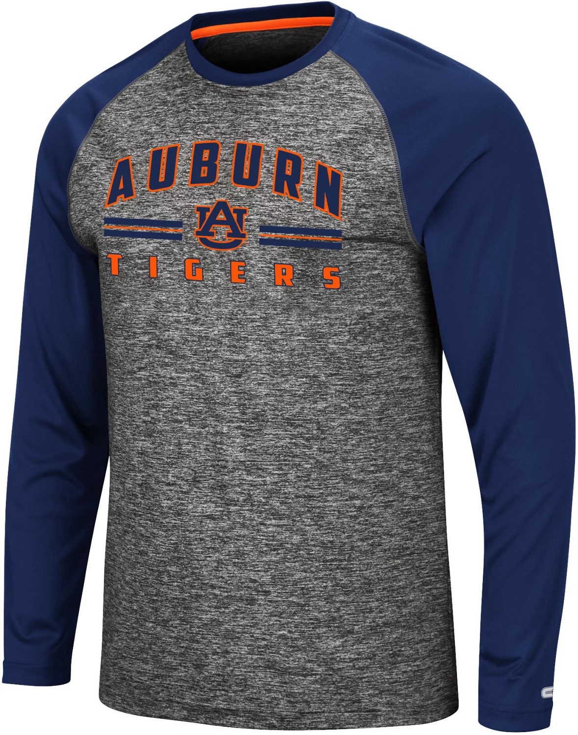 Colosseum Athletics Men's Auburn University Bagpipes Raglan Tshirt