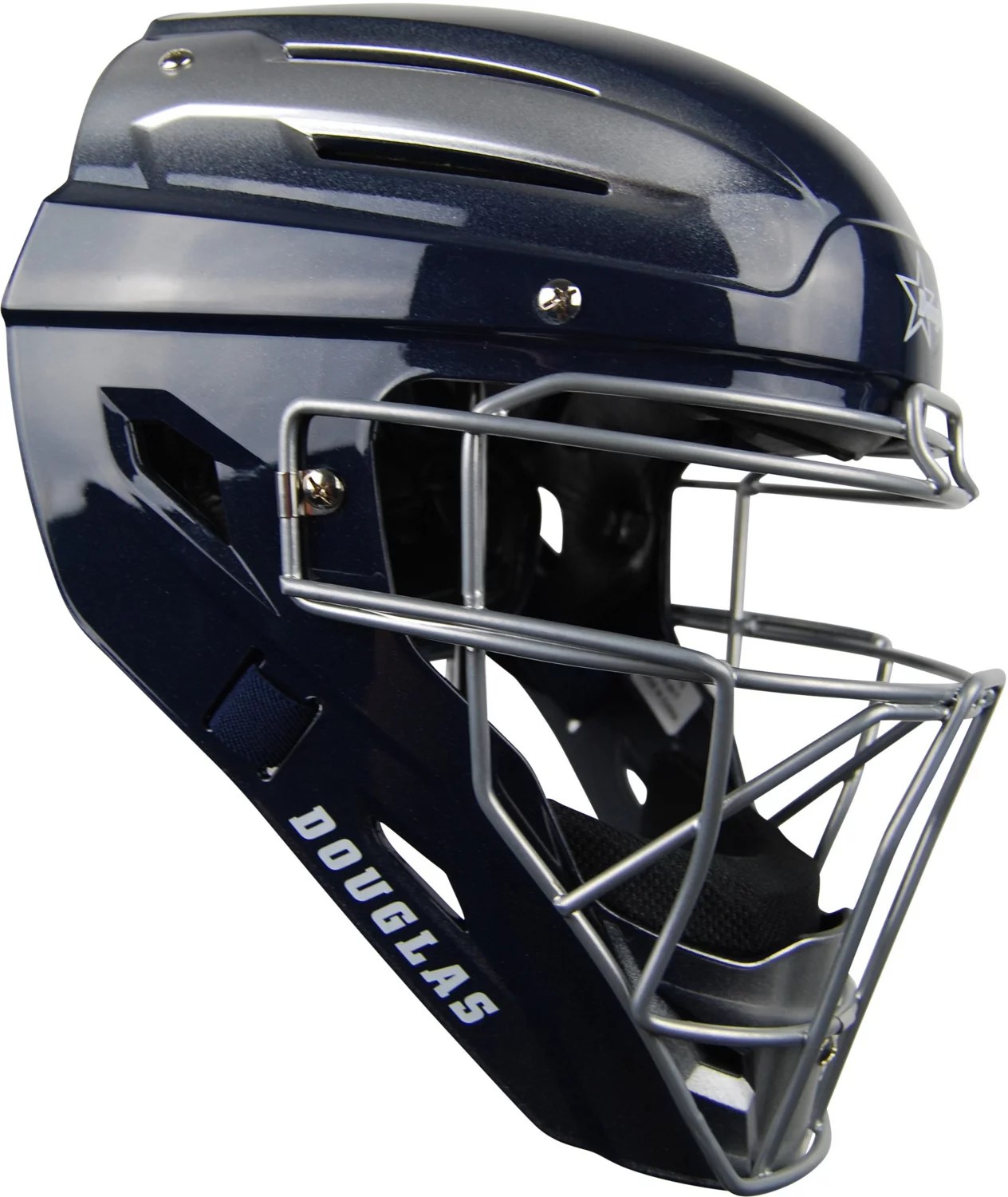 Douglas Adults' Lightweight HockeyStyle Catcher's Helmet Academy