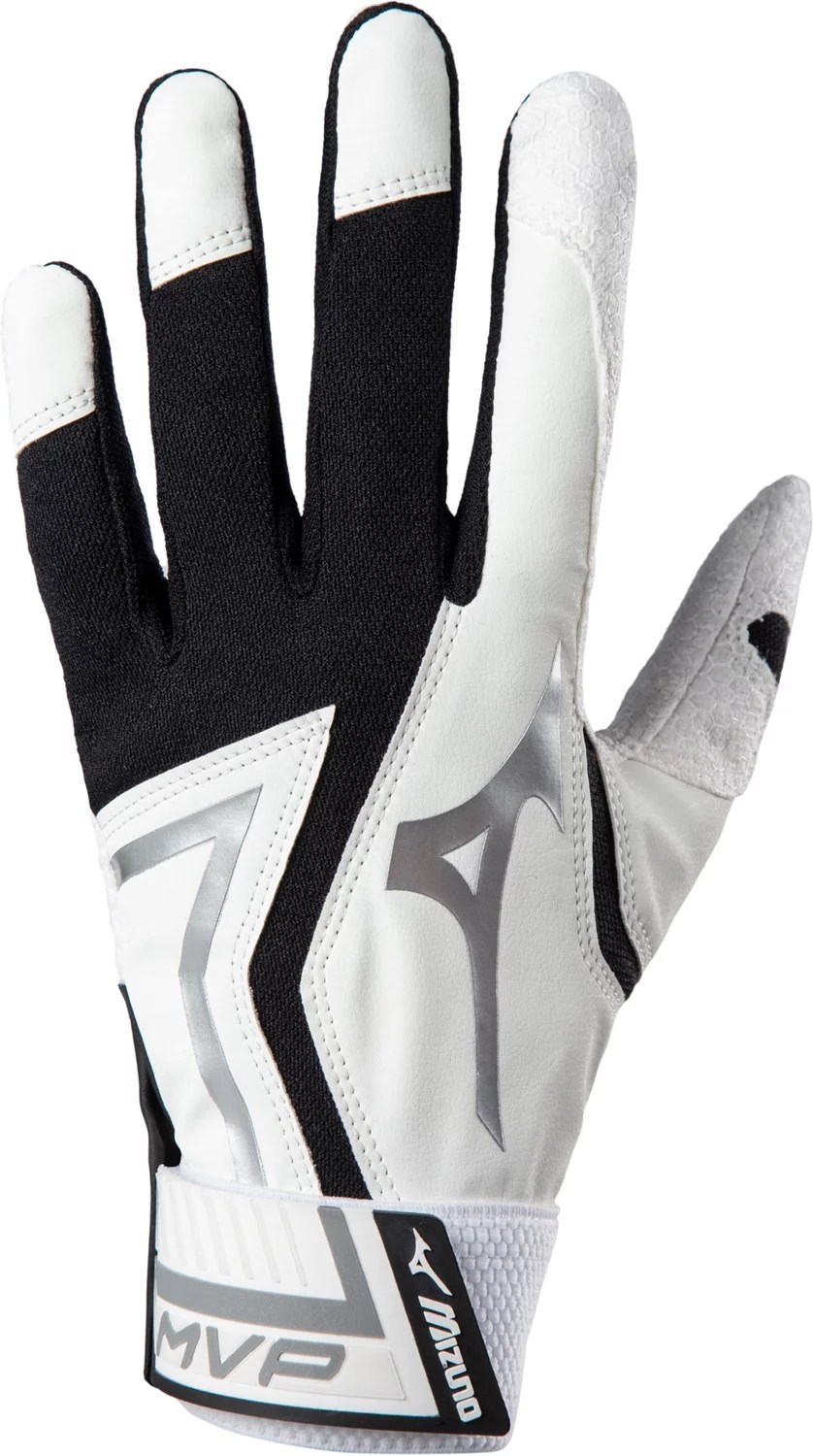 Mizuno Men's MVP Baseball Batting Gloves Academy