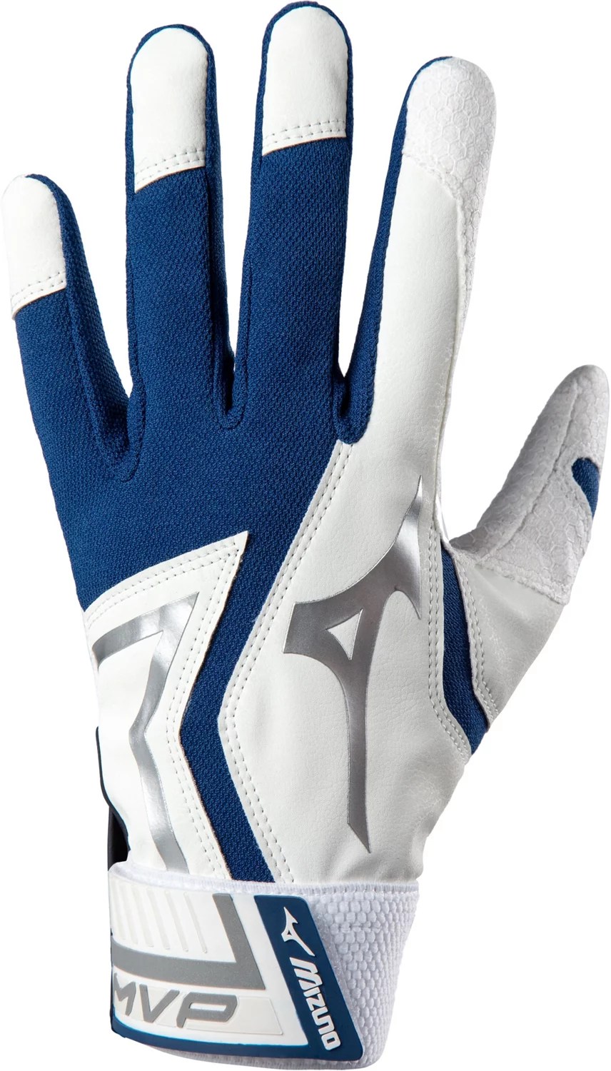 Mizuno Men's MVP Baseball Batting Gloves Academy