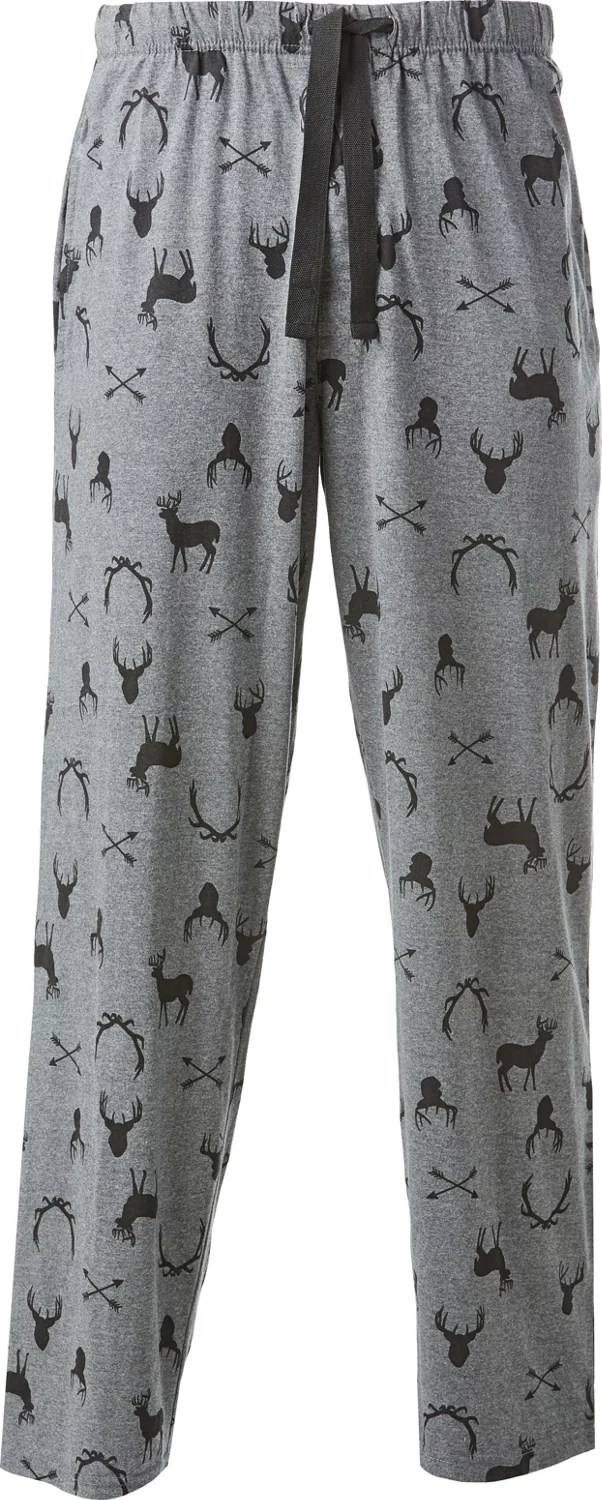 Buckhorn River Men's Deerhead Lounge Pants Academy