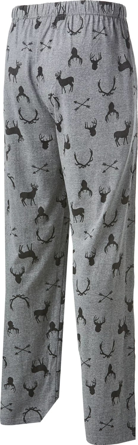 Buckhorn River Men's Deerhead Lounge Pants Academy