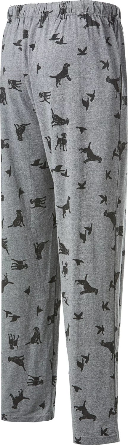 Buckhorn River Men's Gray Dog Lounge Pants Academy