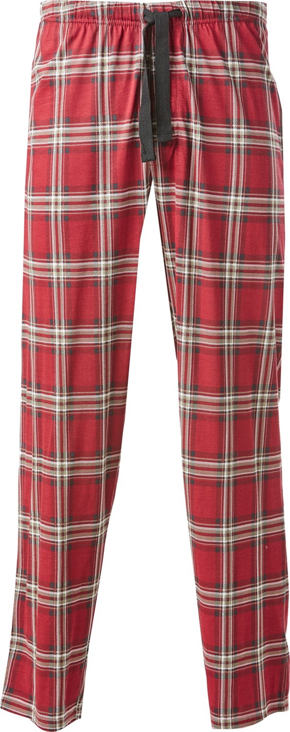 Buckhorn River Men's Plaid Lounge Pants Academy