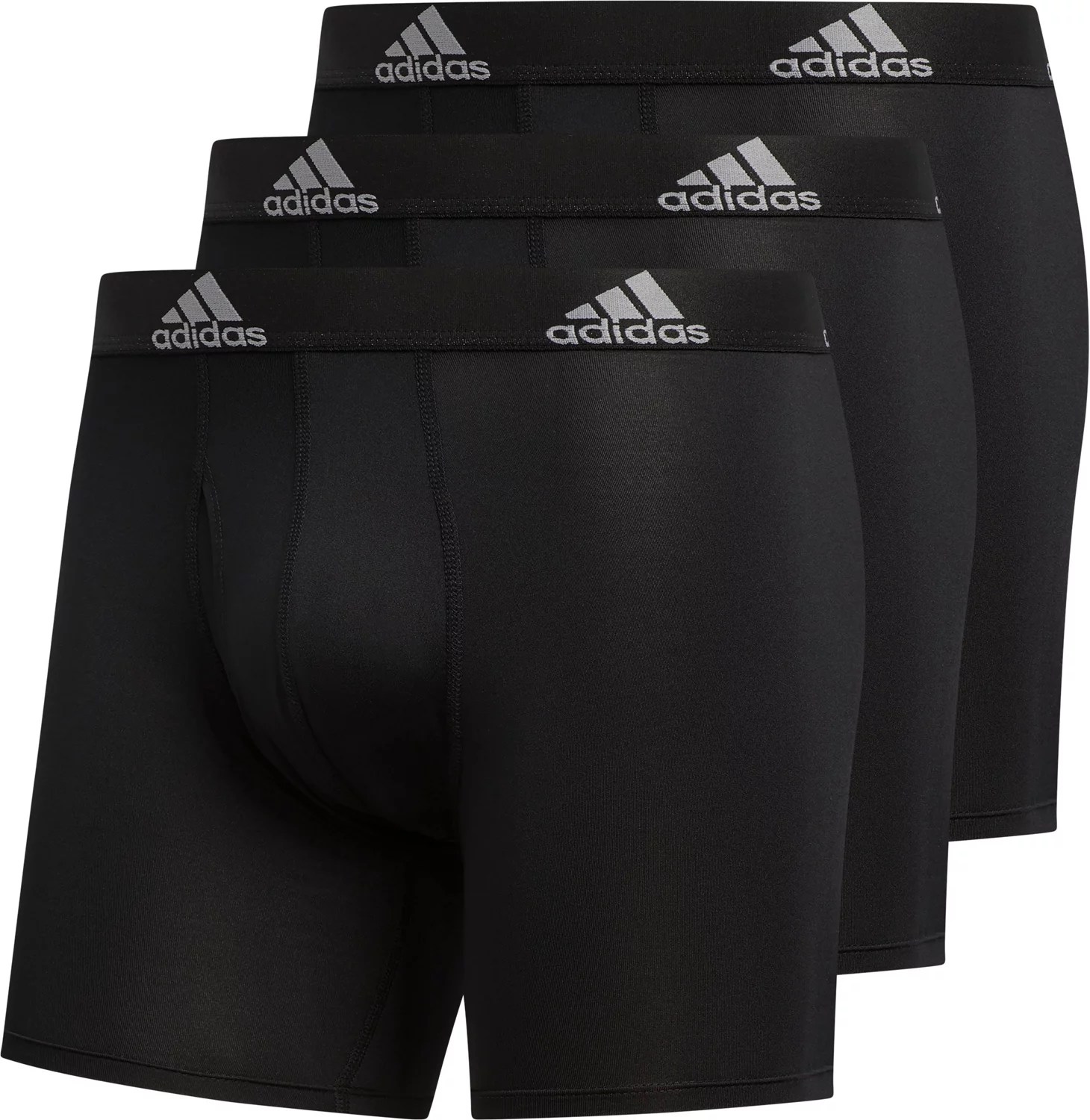 Adidas Men's Performance Boxer Briefs 3Pack Academy