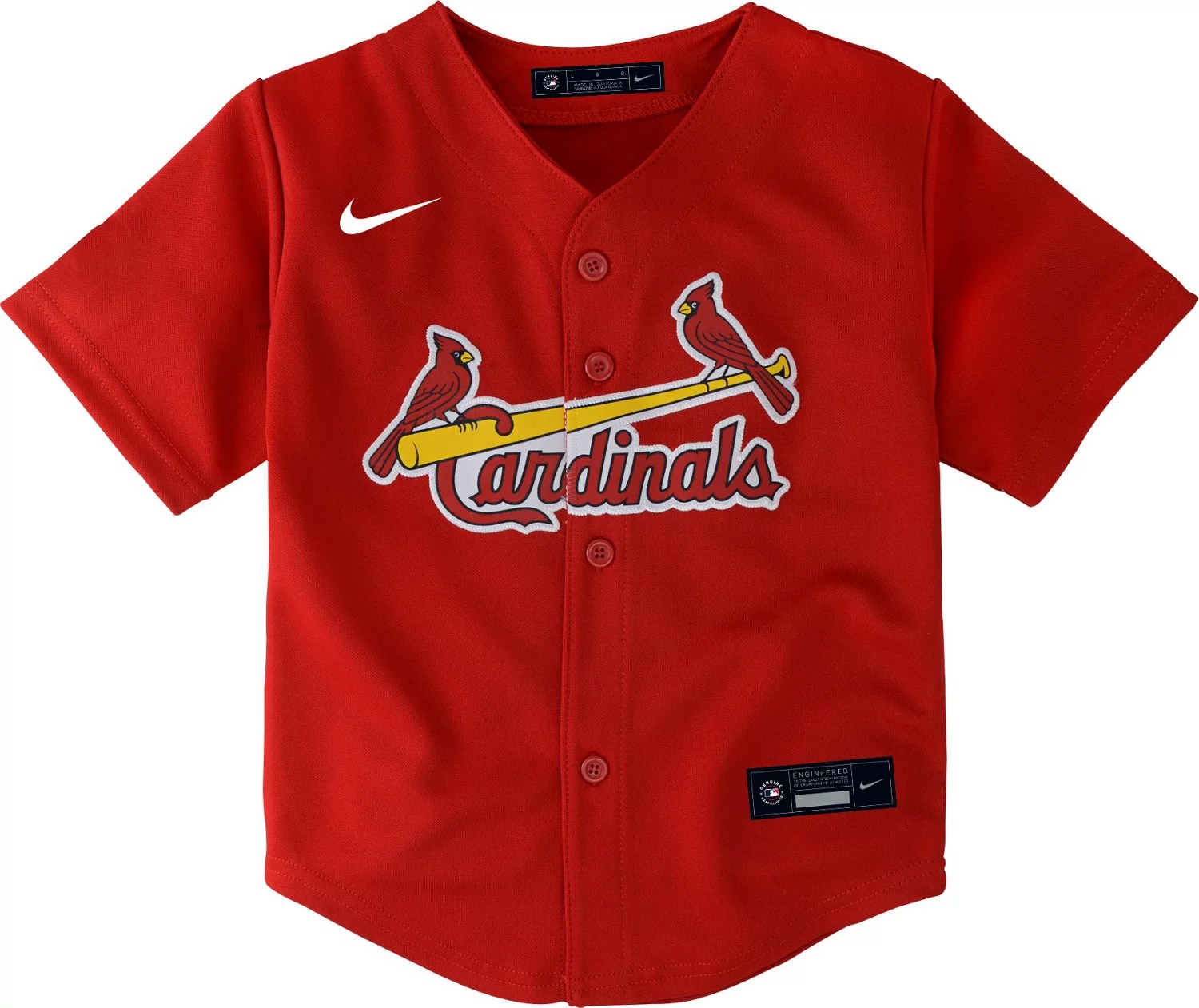 Nike Youth St. Louis Cardinals Team Replica Finished Jersey Academy