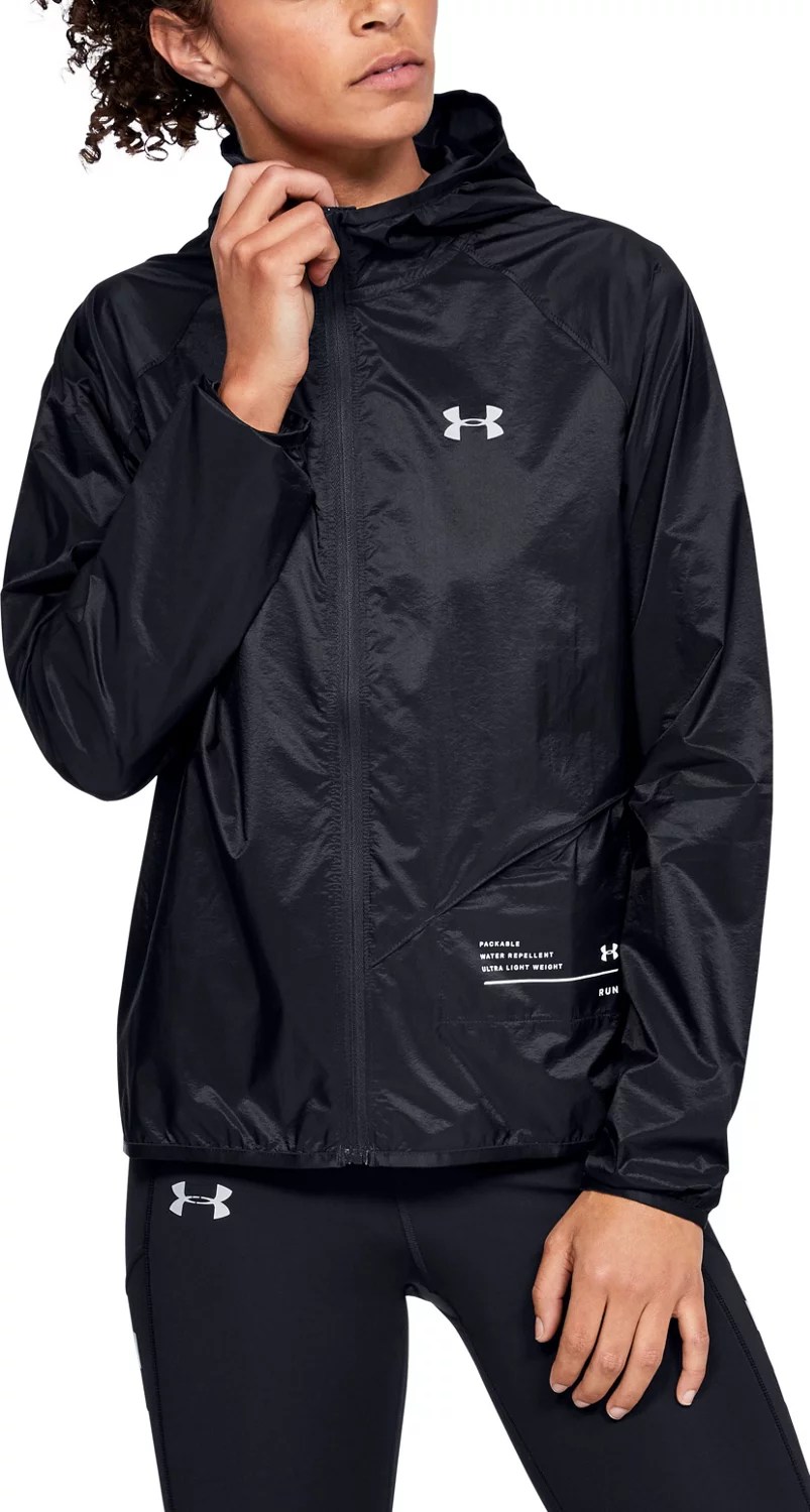 Under Armour Women’s UA Qualifier Storm Running Packable Jacket Academy