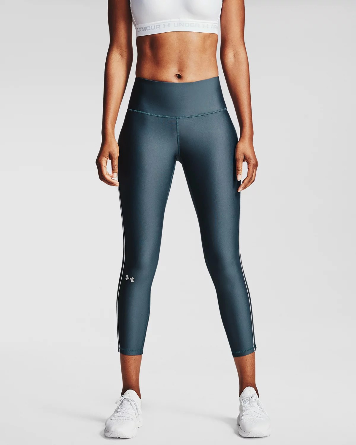 Under Armour Women's HeatGear Armour WMT Ankle Crop Leggings Academy