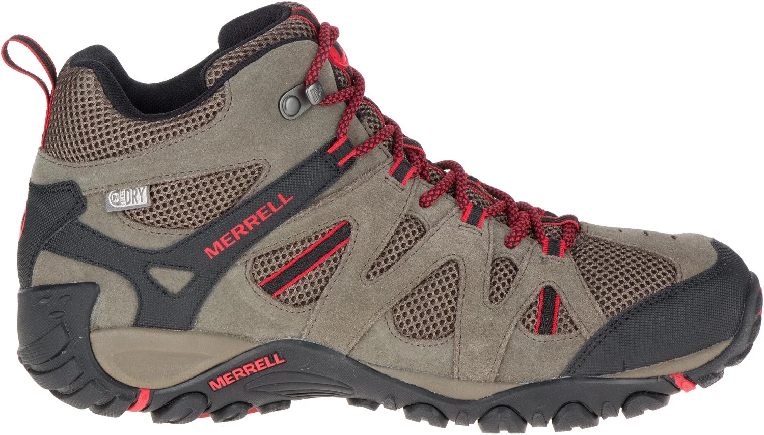 Merrell Men's Deverta Mid Ventilated Waterproof Hiking Boots Academy