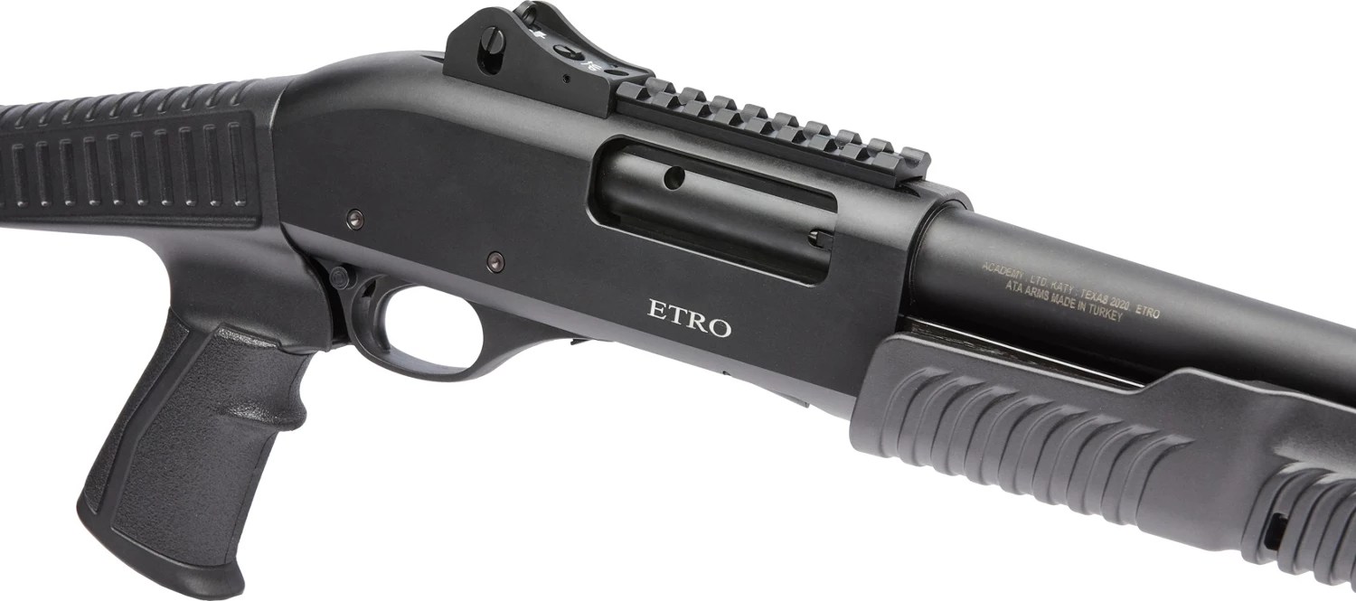 ATA Arms Etro Tactical 12 Gauge PumpAction Hunting Shotgun Academy