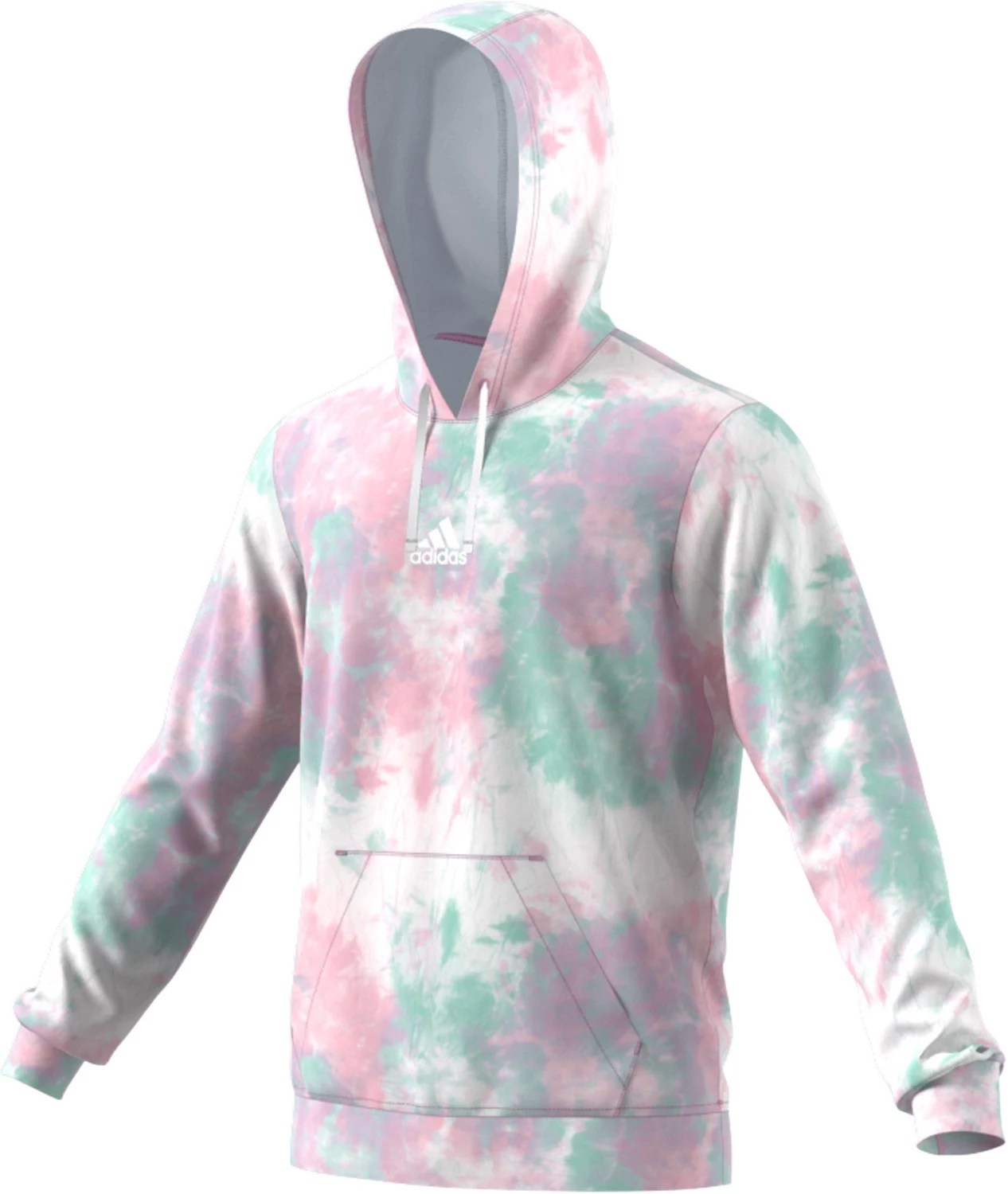 Adidas Men's Tie Dye Pullover Hoodie Academy