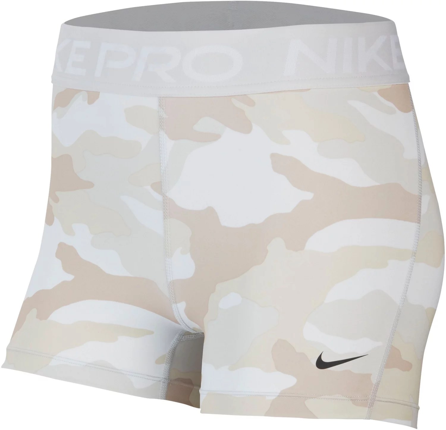 Nike Women's Pro DriFIT Camo Training Shorts Academy