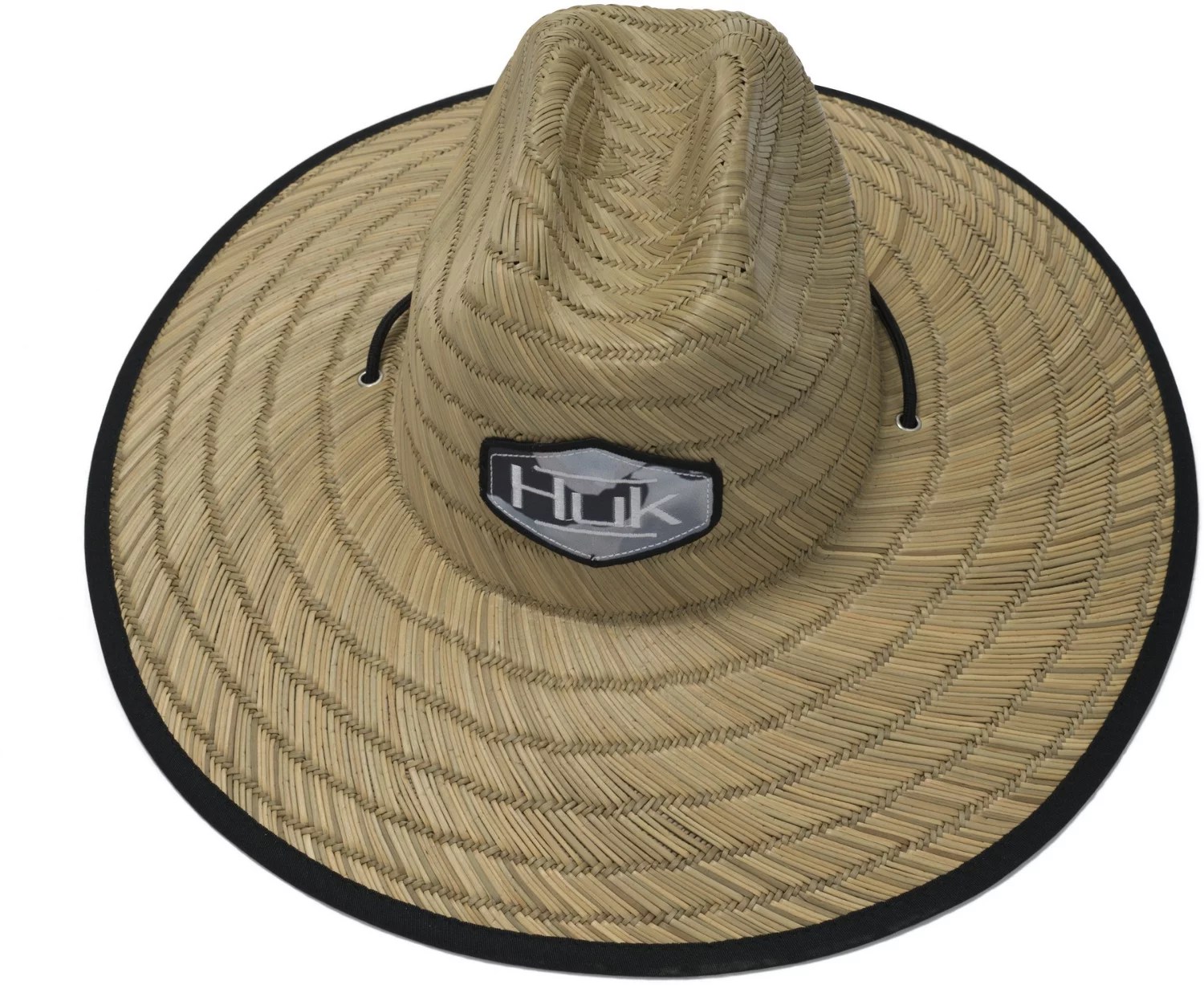 Huk Men's Camo Patch Straw Hat Academy