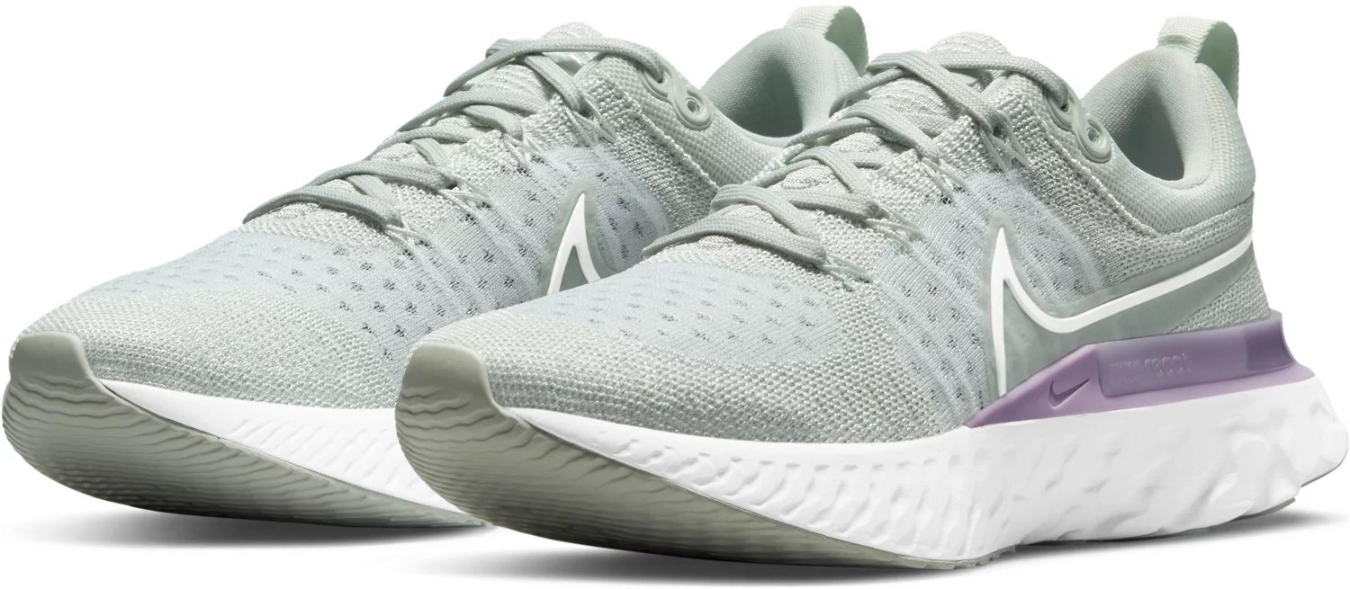 Nike Women's React Infinity Run Flyknit 2 Running Shoes Academy