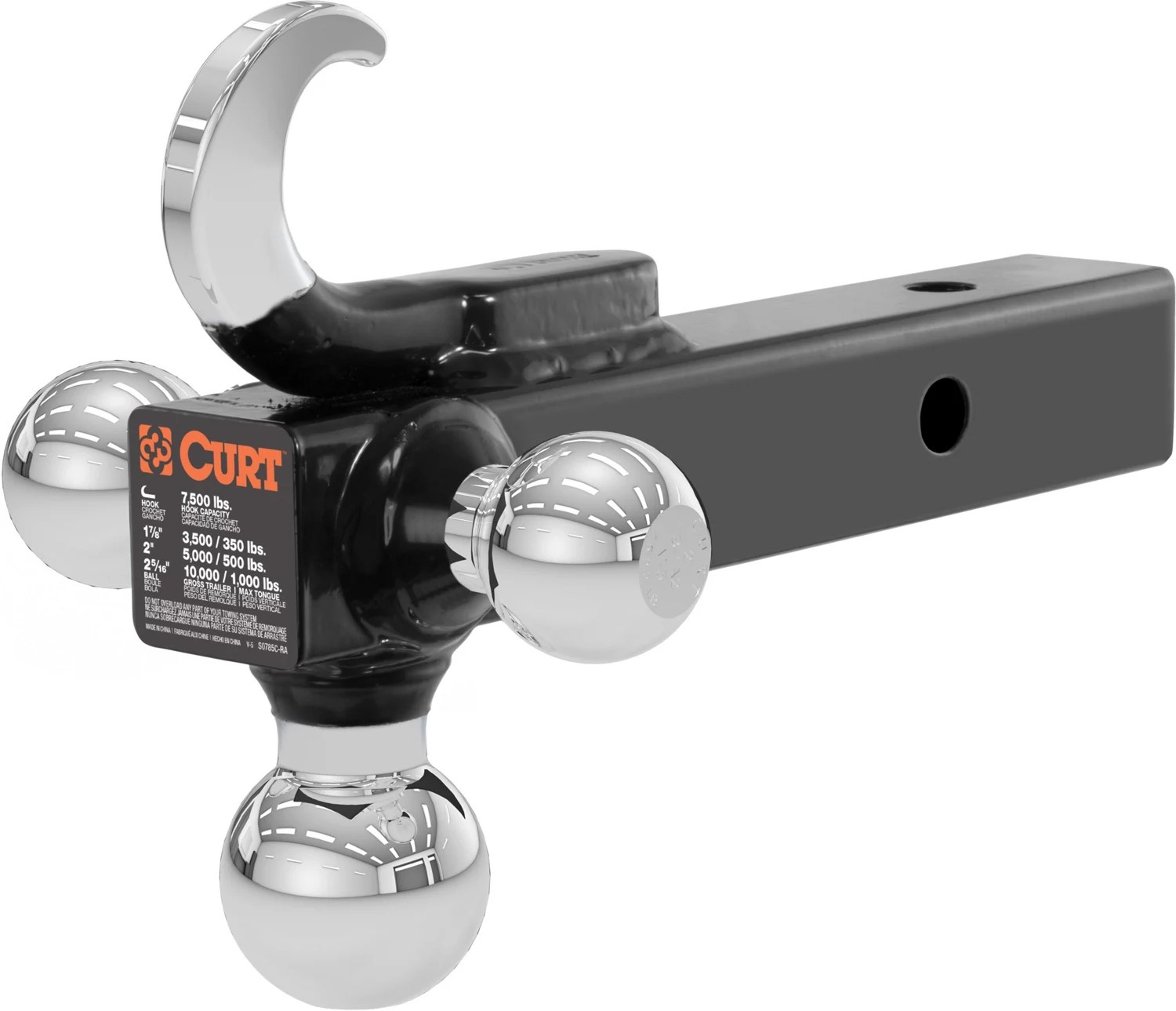 CURT MultiBall Mount with Hook Academy
