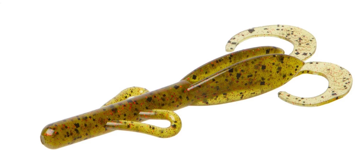 Zoom Brush Hog Midsize Creature Baits 10Pack Academy