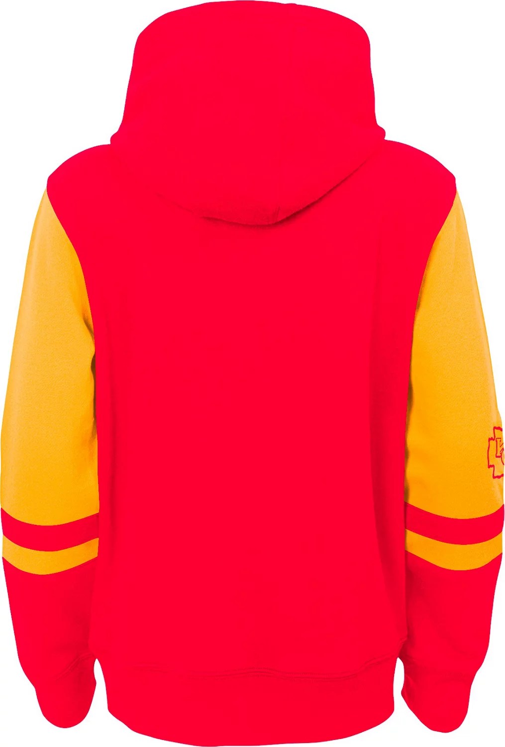 NFL Boys' Kansas City Chiefs Full Zip Fleece Hoodie Academy