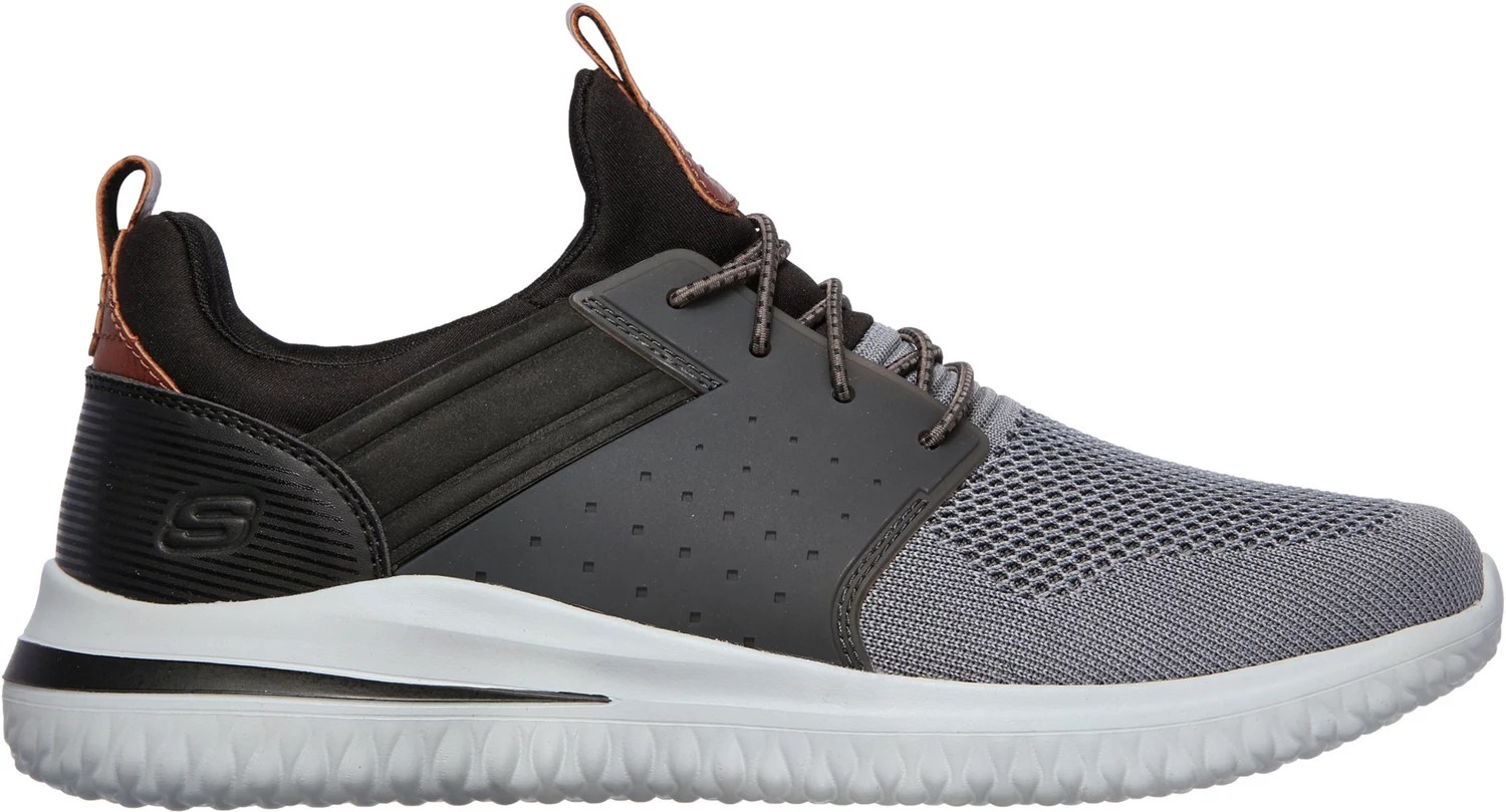 SKECHERS Men's Delson 3.0 Cicada SlipOn Shoes Academy