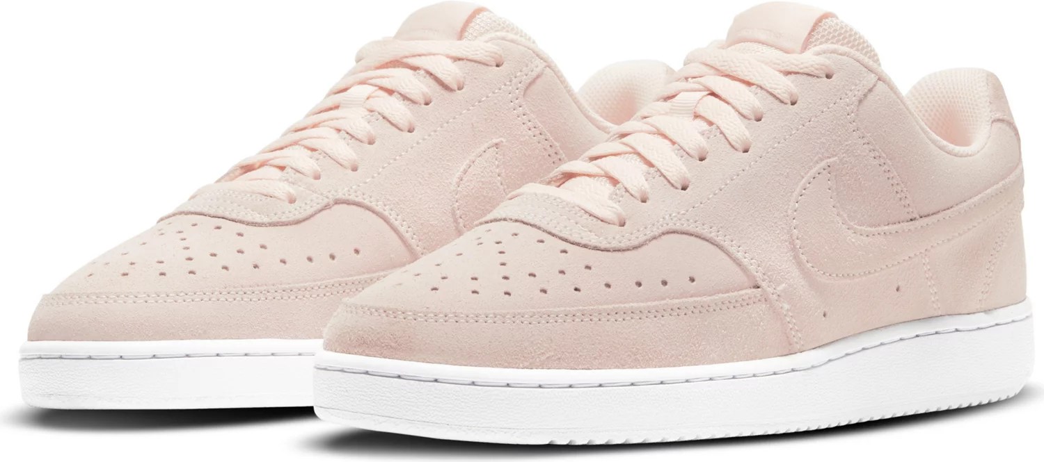 Nike Women's Court Vision Low Top Basketball Shoes Academy