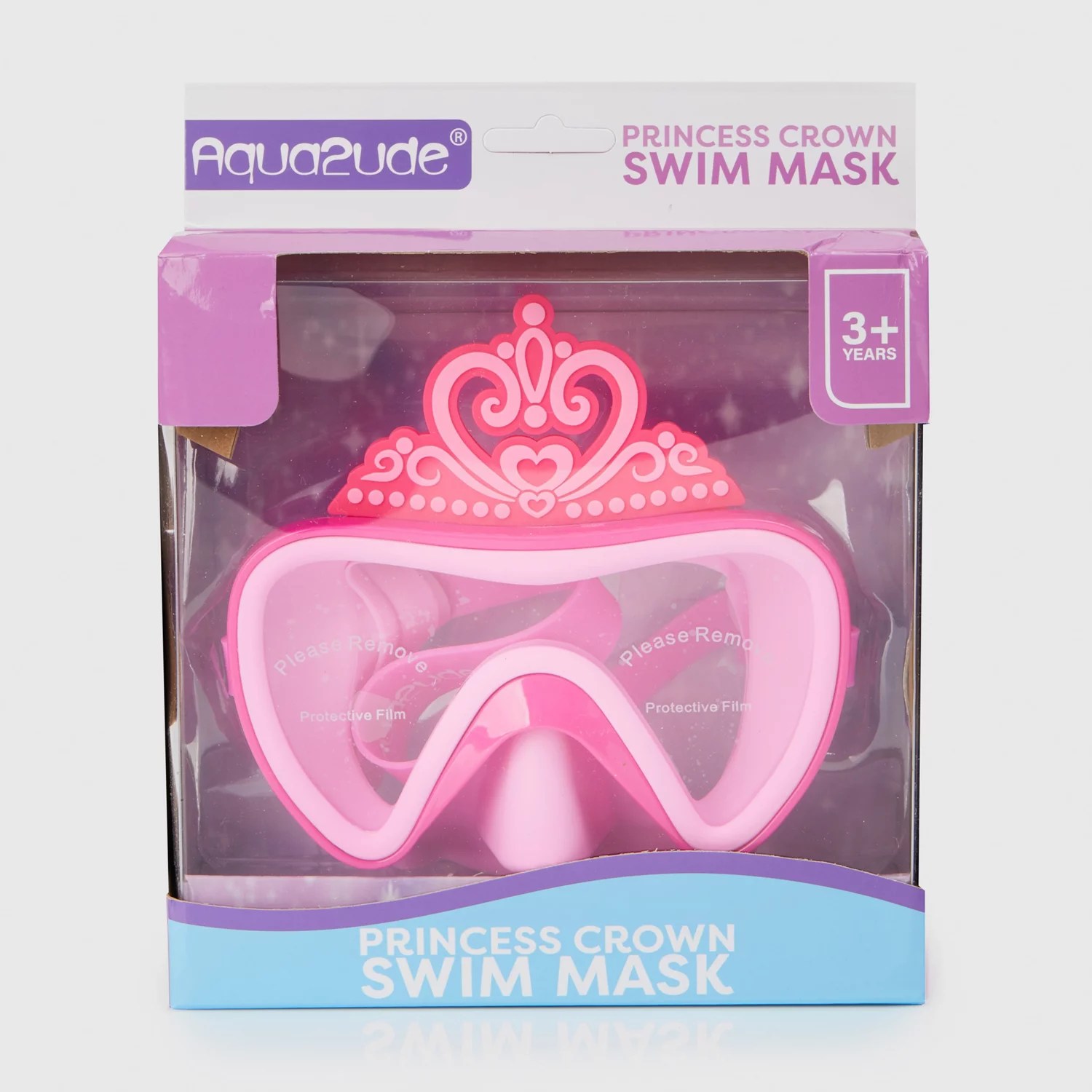 Aqua2ude Kids' Crown Novelty Swim Mask Academy