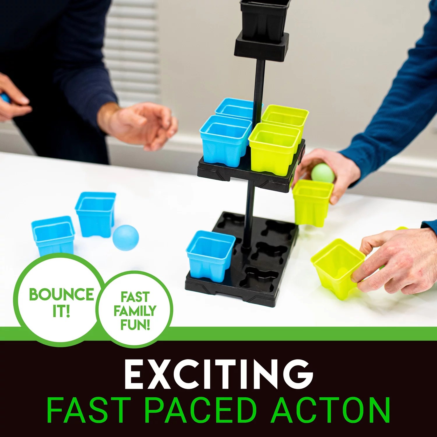 Franklin Sports Battle Buckets King's Tower Game Set Academy