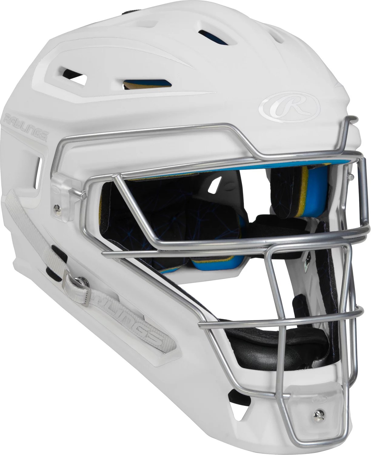Rawlings Boys' Mach HockeyStyle Catcher's Helmet Academy
