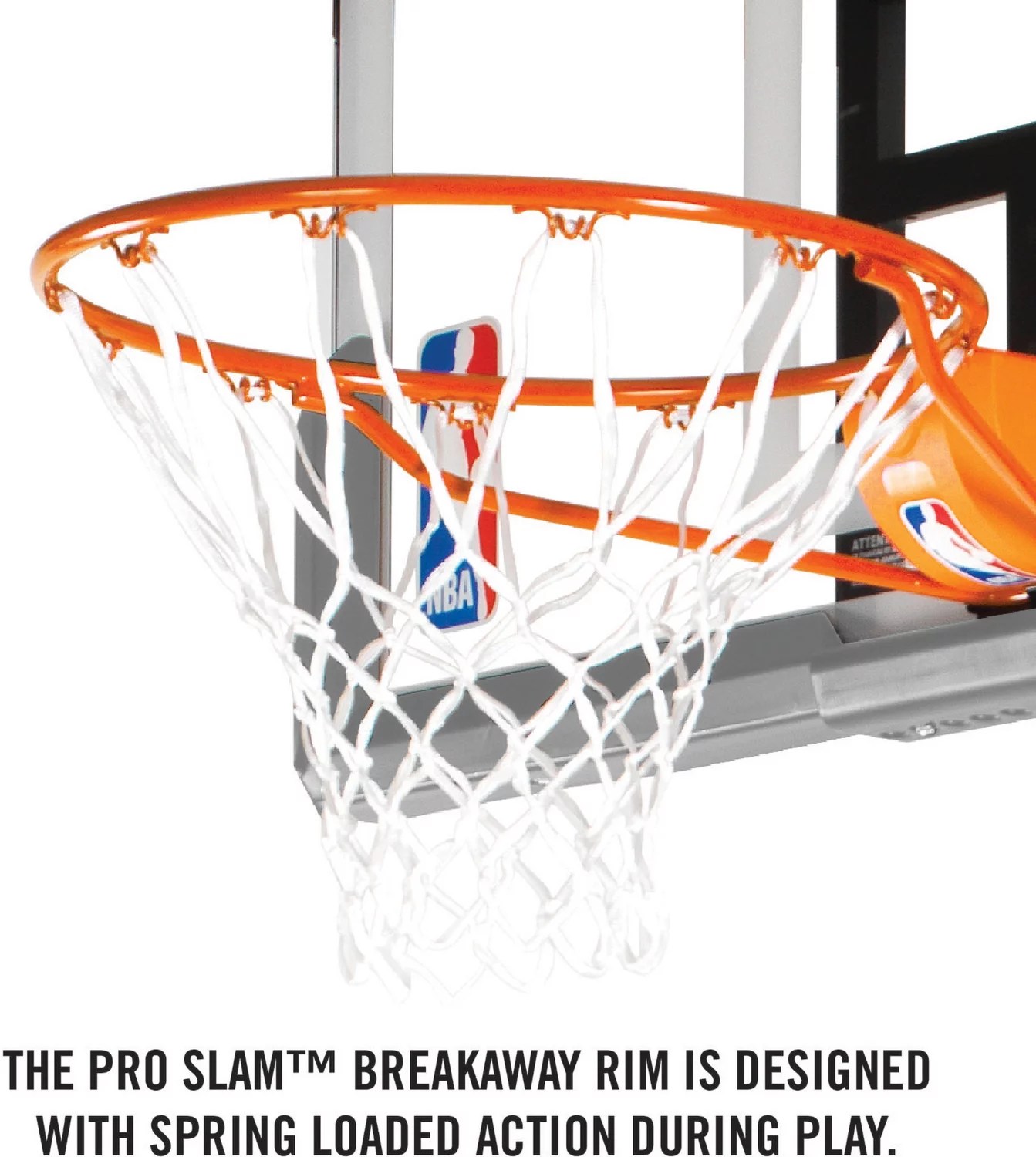 Spalding Pro Glide 54 in Acrylic Basketball Hoop Academy