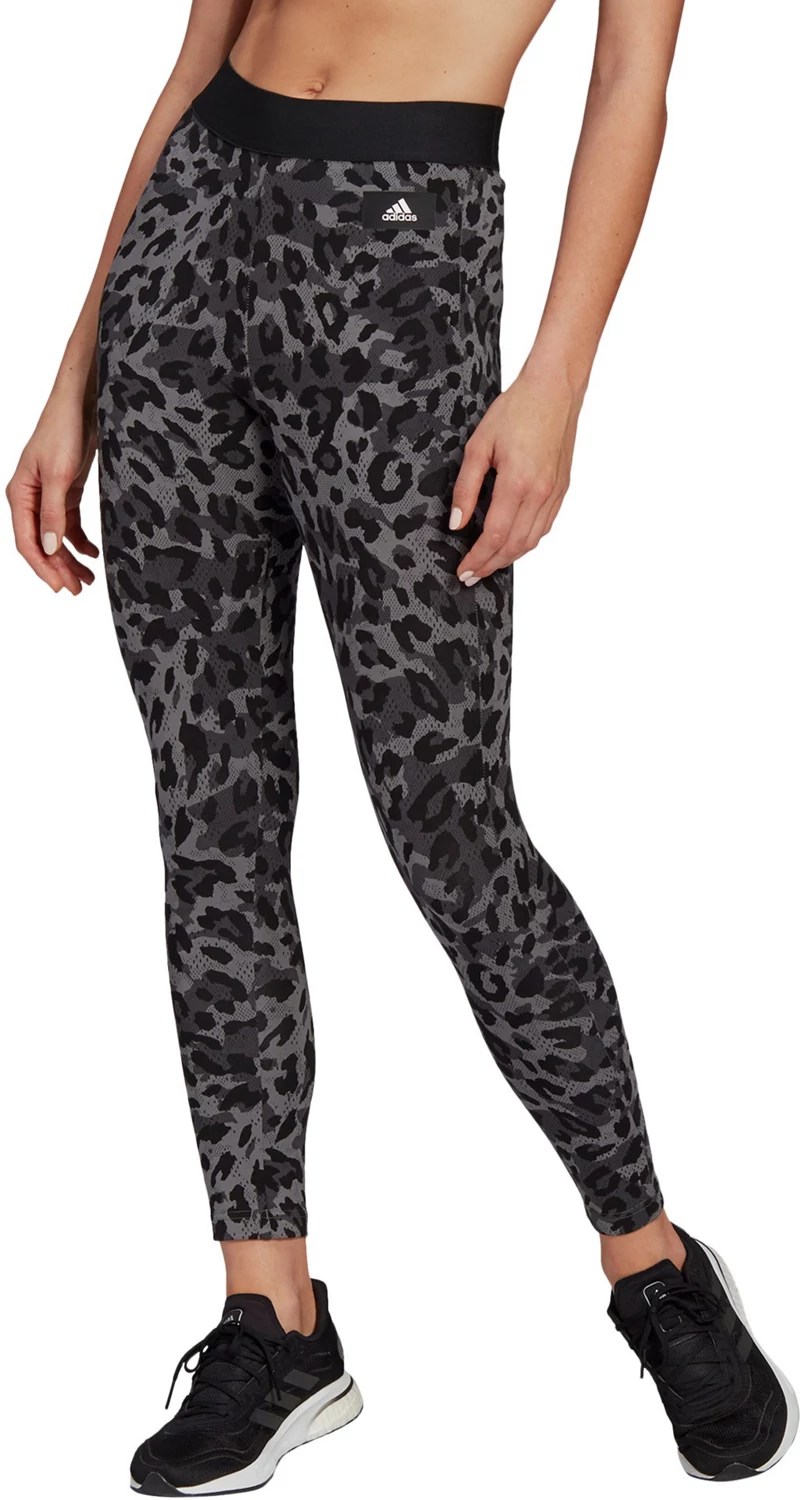 adidas Women’s Sportswear Leopard Print Leggings Academy