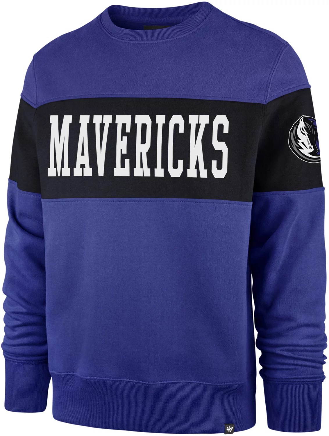 '47 Dallas Mavericks CoEd Interstate Crew Sweatshirt Academy