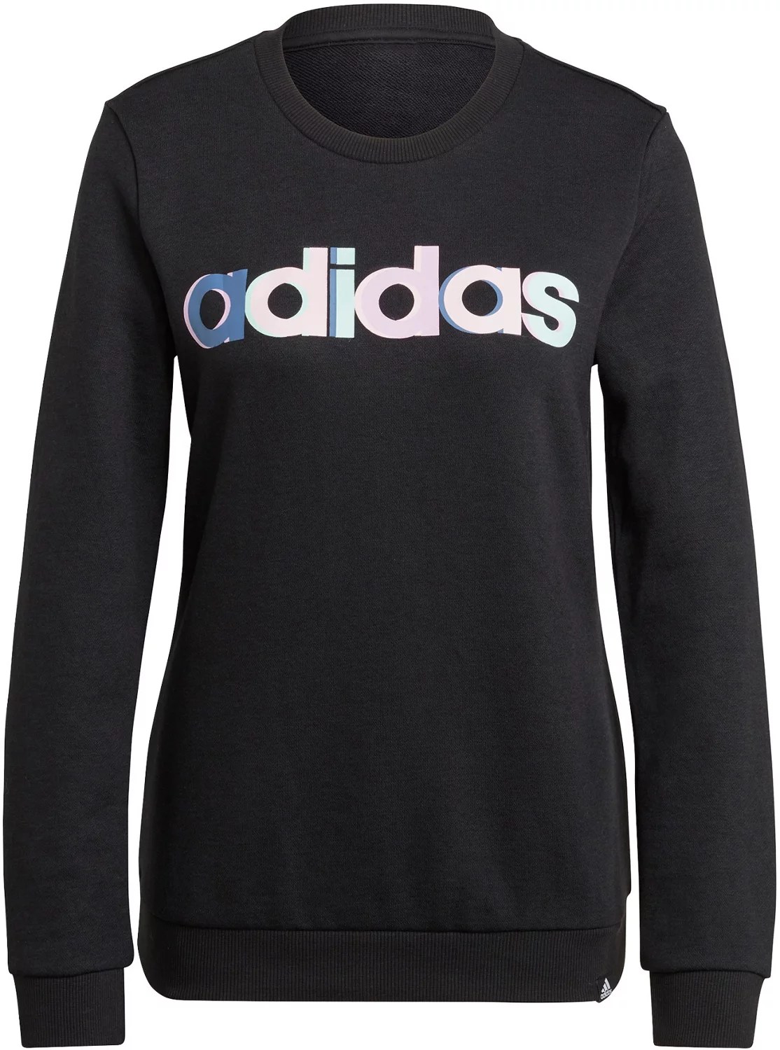 Adidas Women's Multicolored Graphic Sweatshirt Academy
