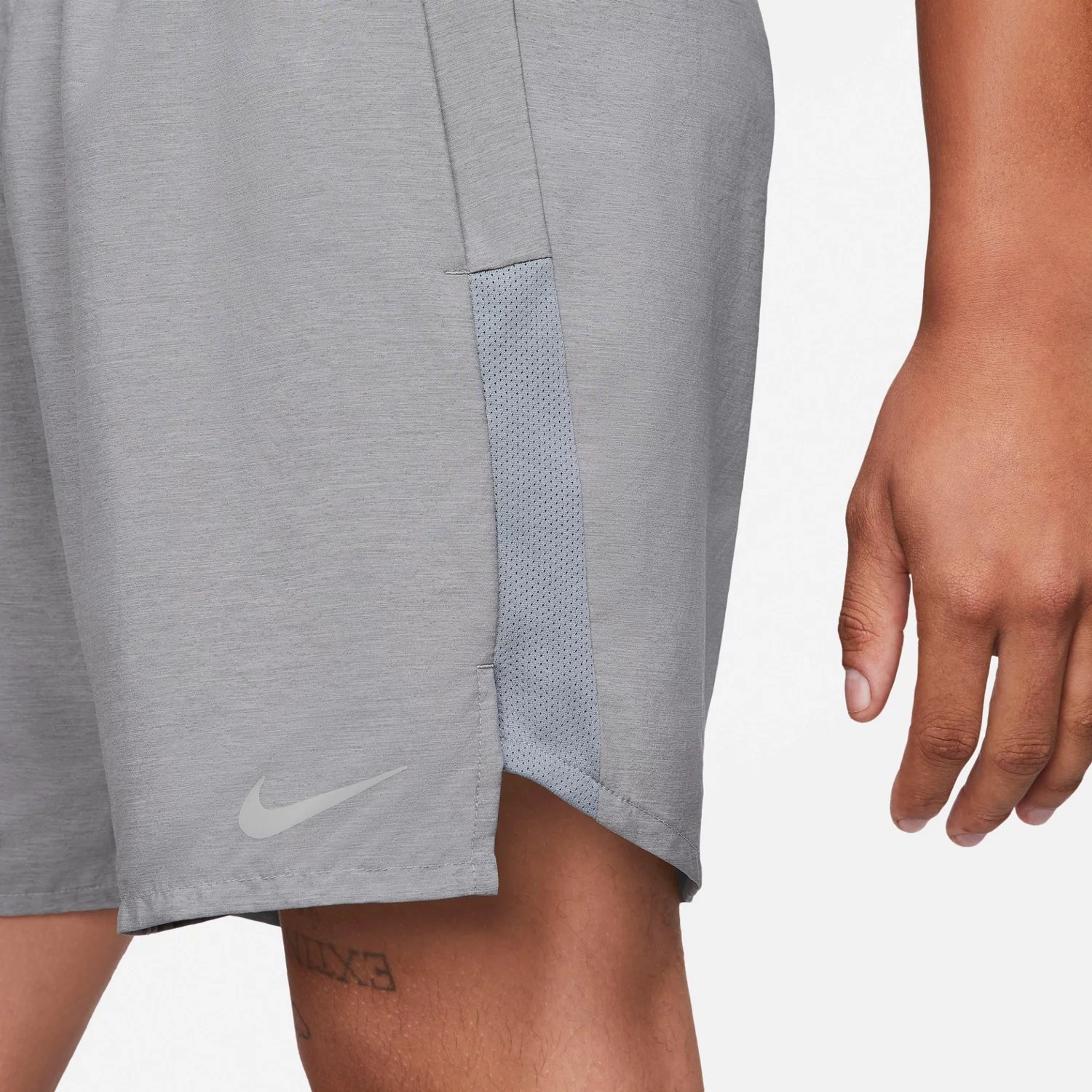 Nike Men's DriFIT Challenger BriefLined Running Shorts 7 in Academy