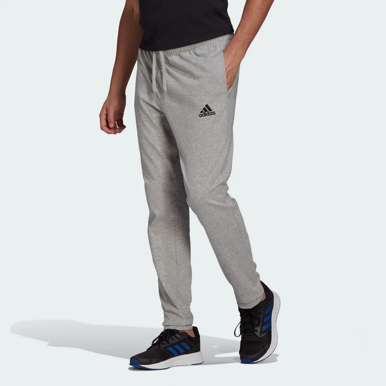 adidas Men's Essentials Tapered Jogger Pants Academy