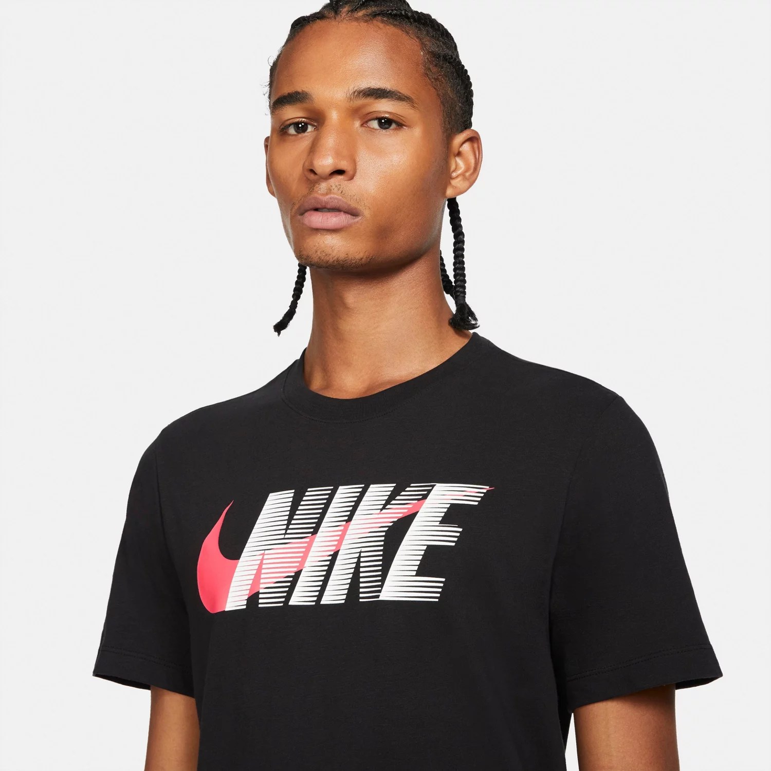 Nike Men's DriFIT Block Swoosh Training Tshirt Academy