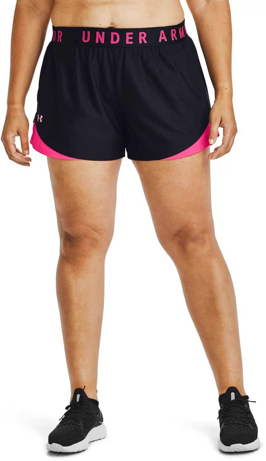 Under Armour Women's Play Up 3.0 Plus Size Shorts 3 in. Academy