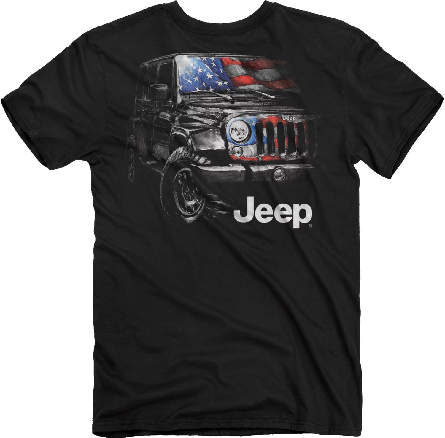 Jeep Men's American Tough Tshirt Academy