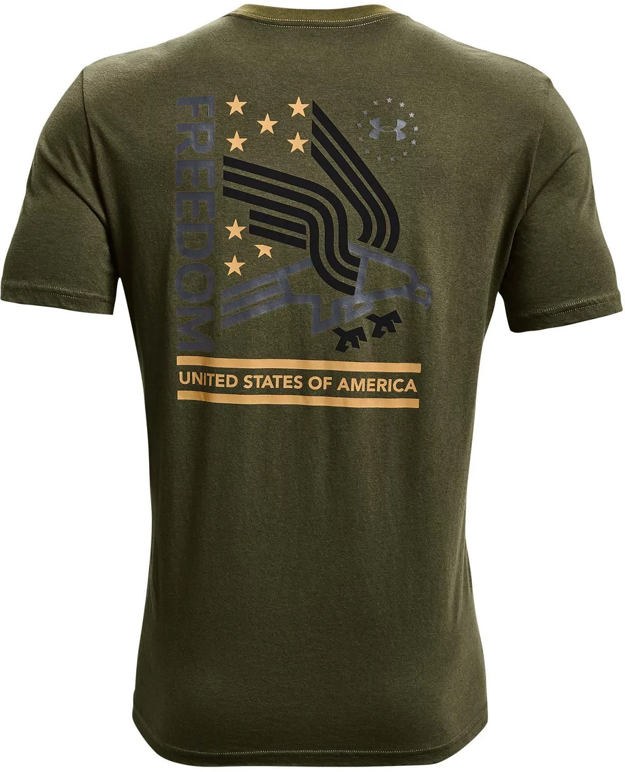 Under Armour Men's Freedom USA Eagle Tshirt Academy