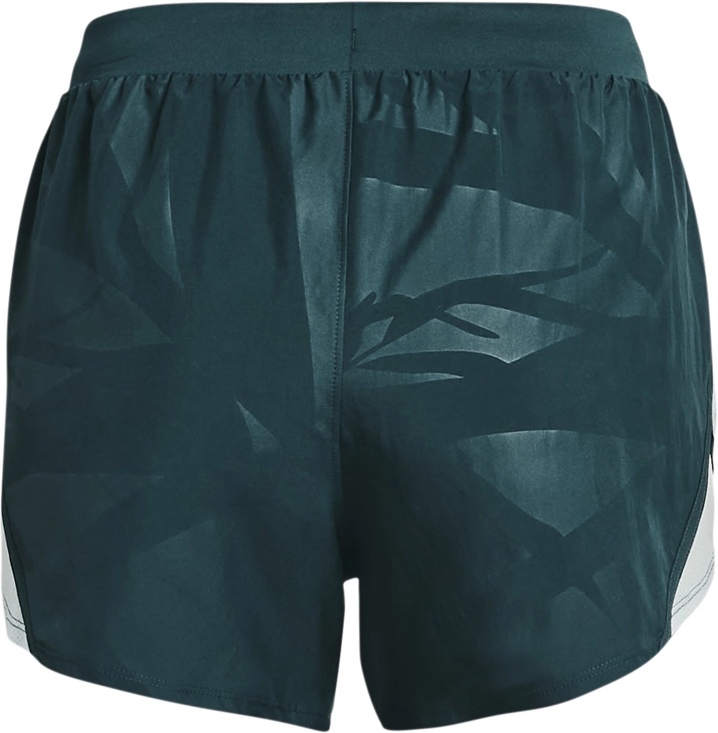 Under Armour Women's Fly By 2.0 Printed Running Shorts 3.5 in Academy