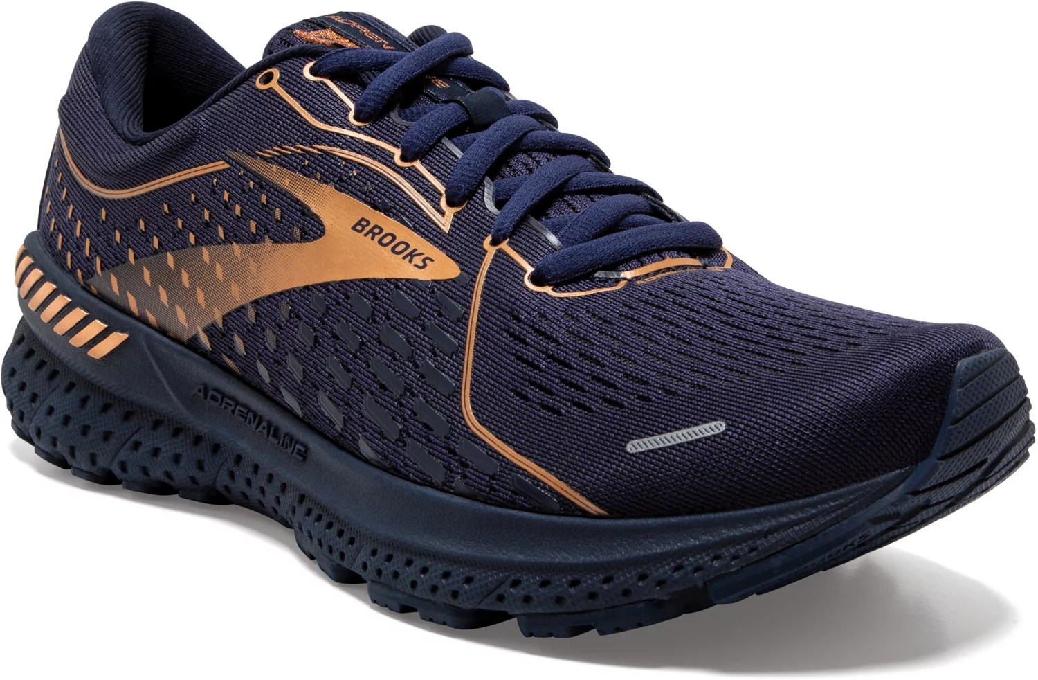 Brooks Women's Adrenaline GTS 21 Metallic Running Shoes Academy