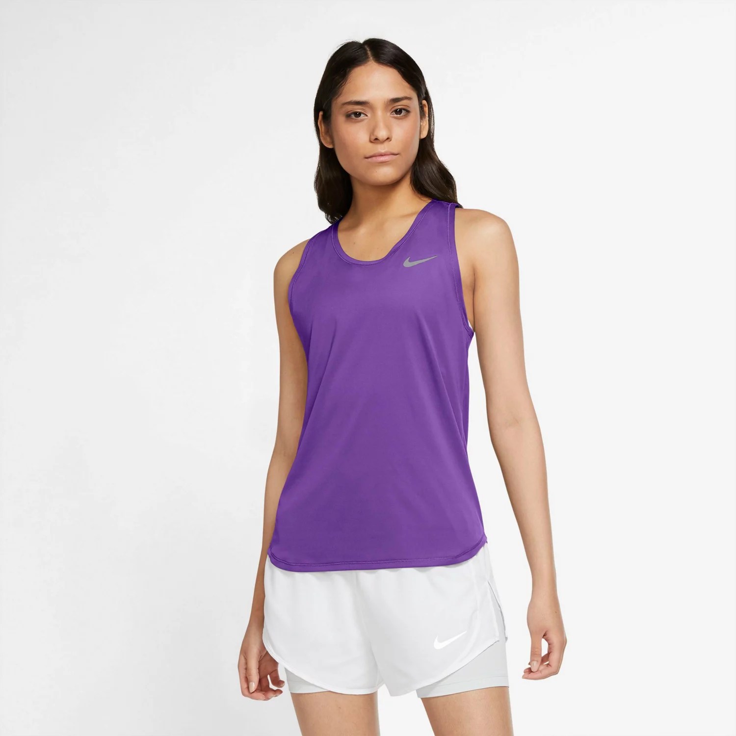 Nike Women's Plus Size Essential Running Tank Top Academy