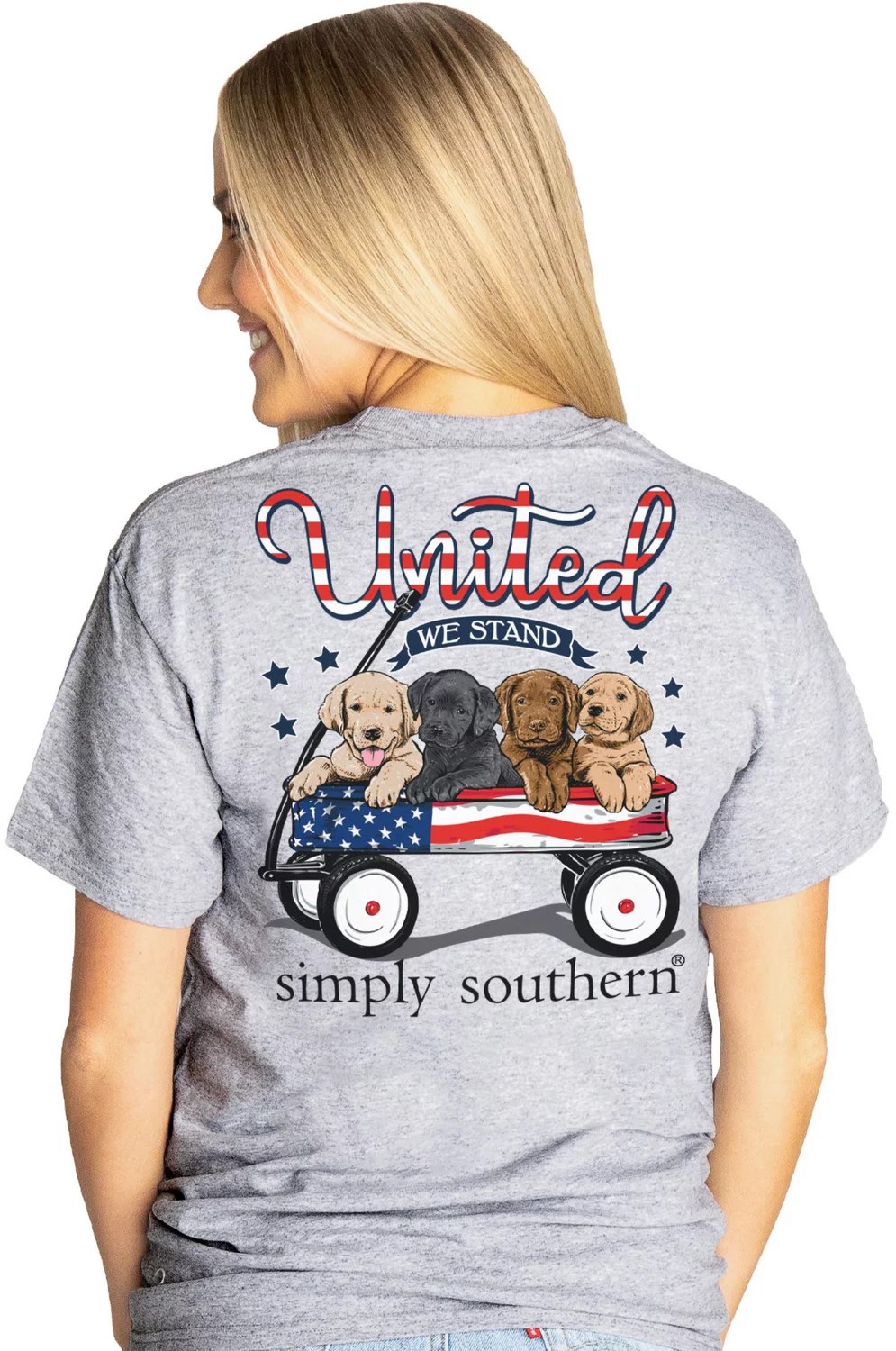 Simply Southern Women's United ShortSleeve Graphic Tshirt Academy